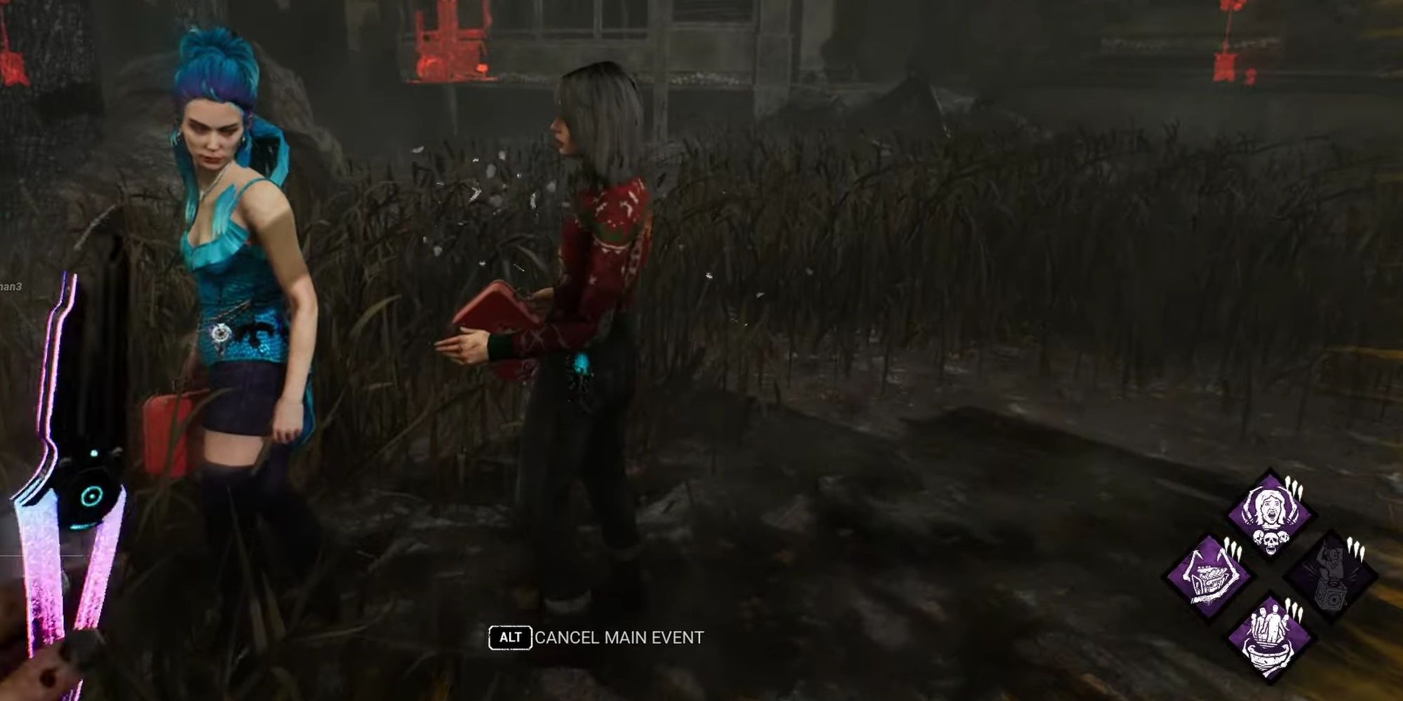 Dead By Daylight: Trickster Ambushing Close To Two Survivors