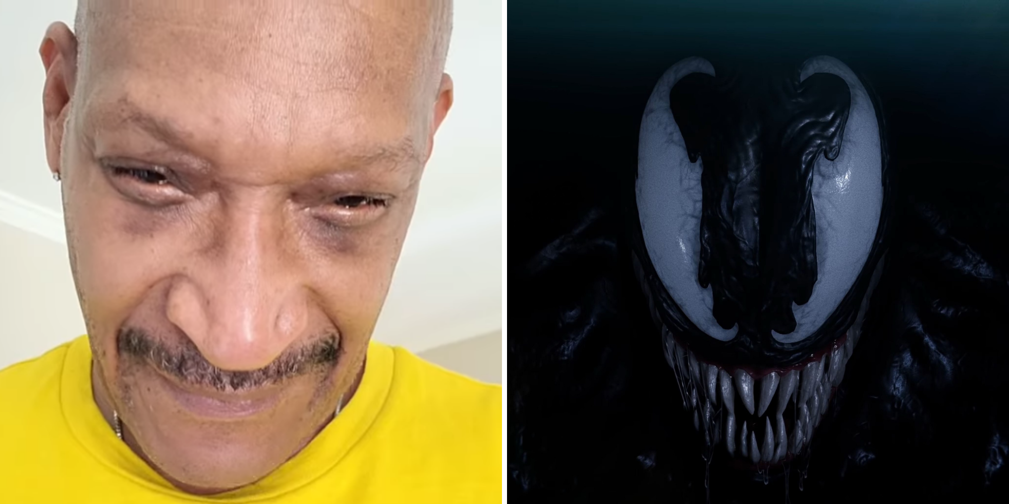 Tony Todd says, “We are Venom!” #wearevenom #spiderman2 #tonytodd #sdc, tony  todd venom