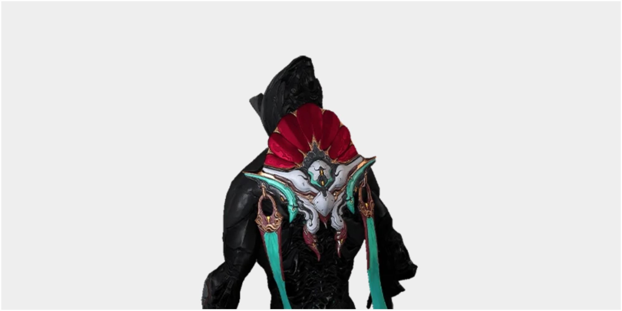 The Buzhou Syandana from Warframe, part of the Nezha Empyrean collection.