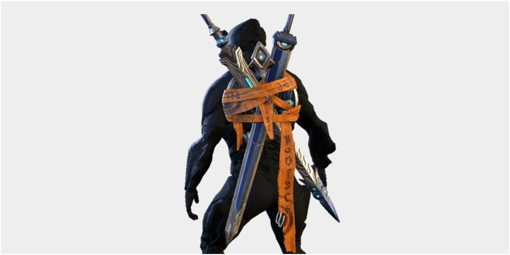 A bundled collection of Boss weapons from Warframe reworked into a Syandana.