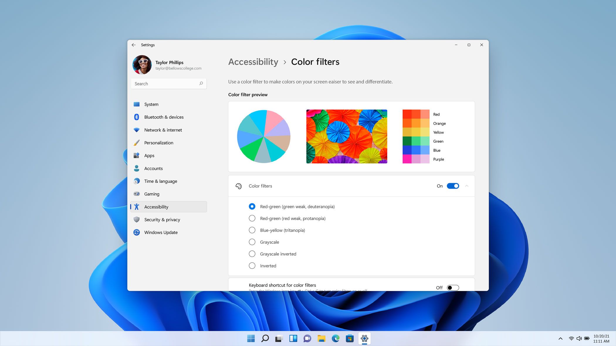 Windows 11 accessibility features