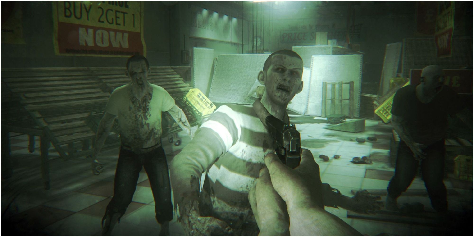 Fighting off a horde in ZombiU