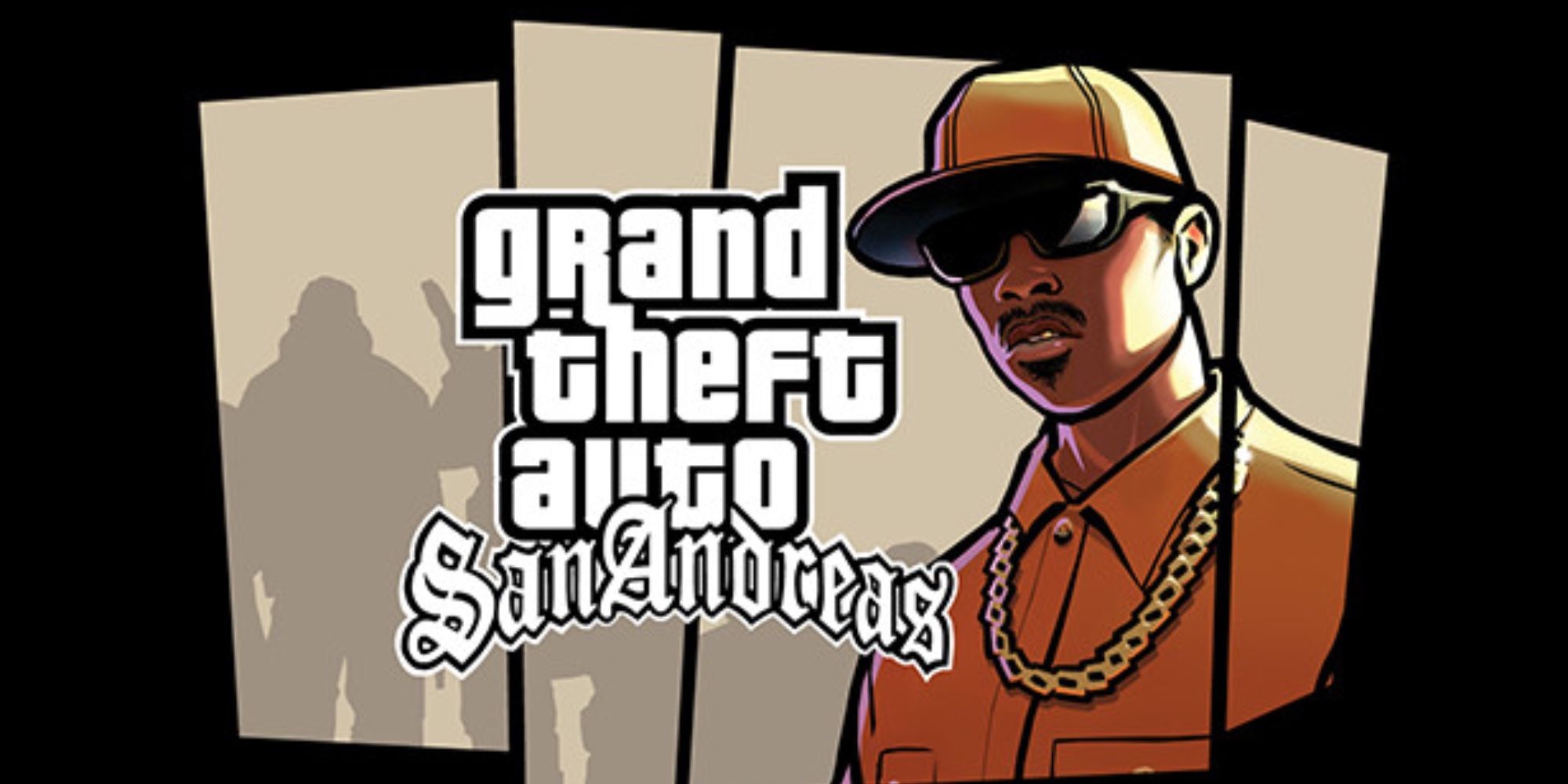 Grand Theft Auto: San Andreas - CJ Next To The Logo