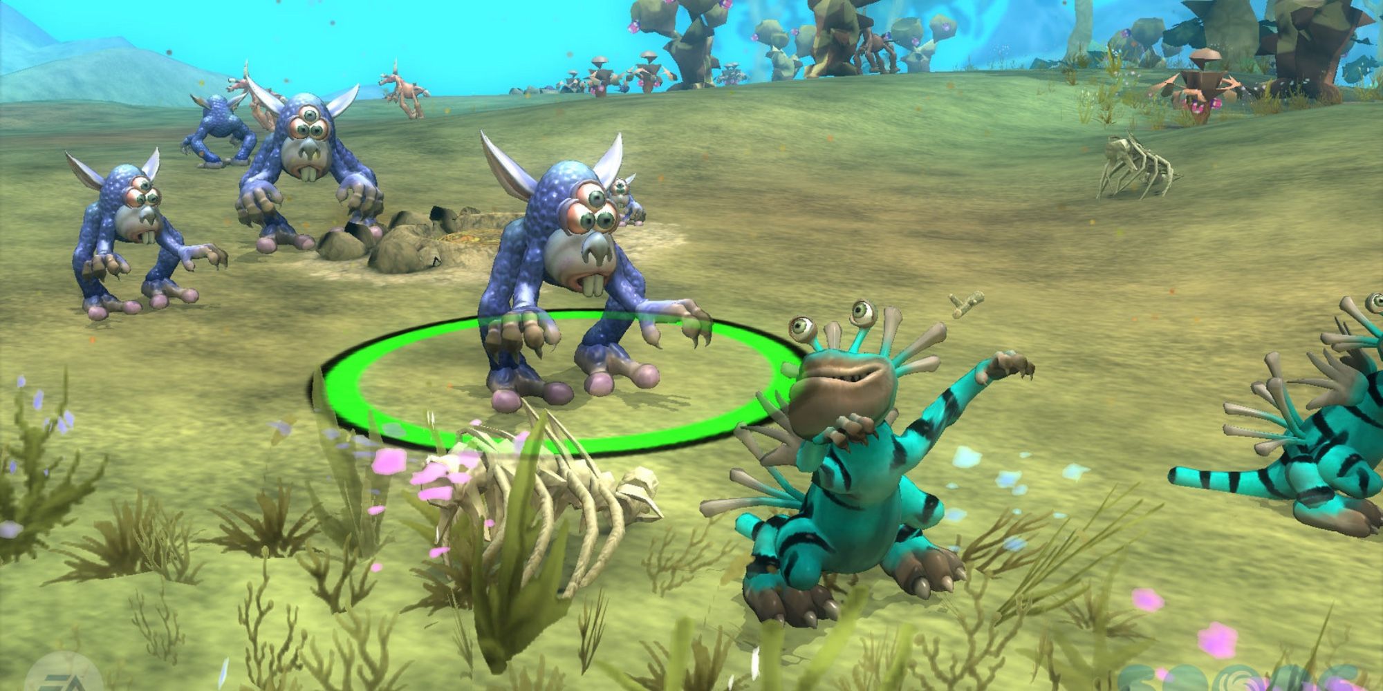 aliens in the game called spore