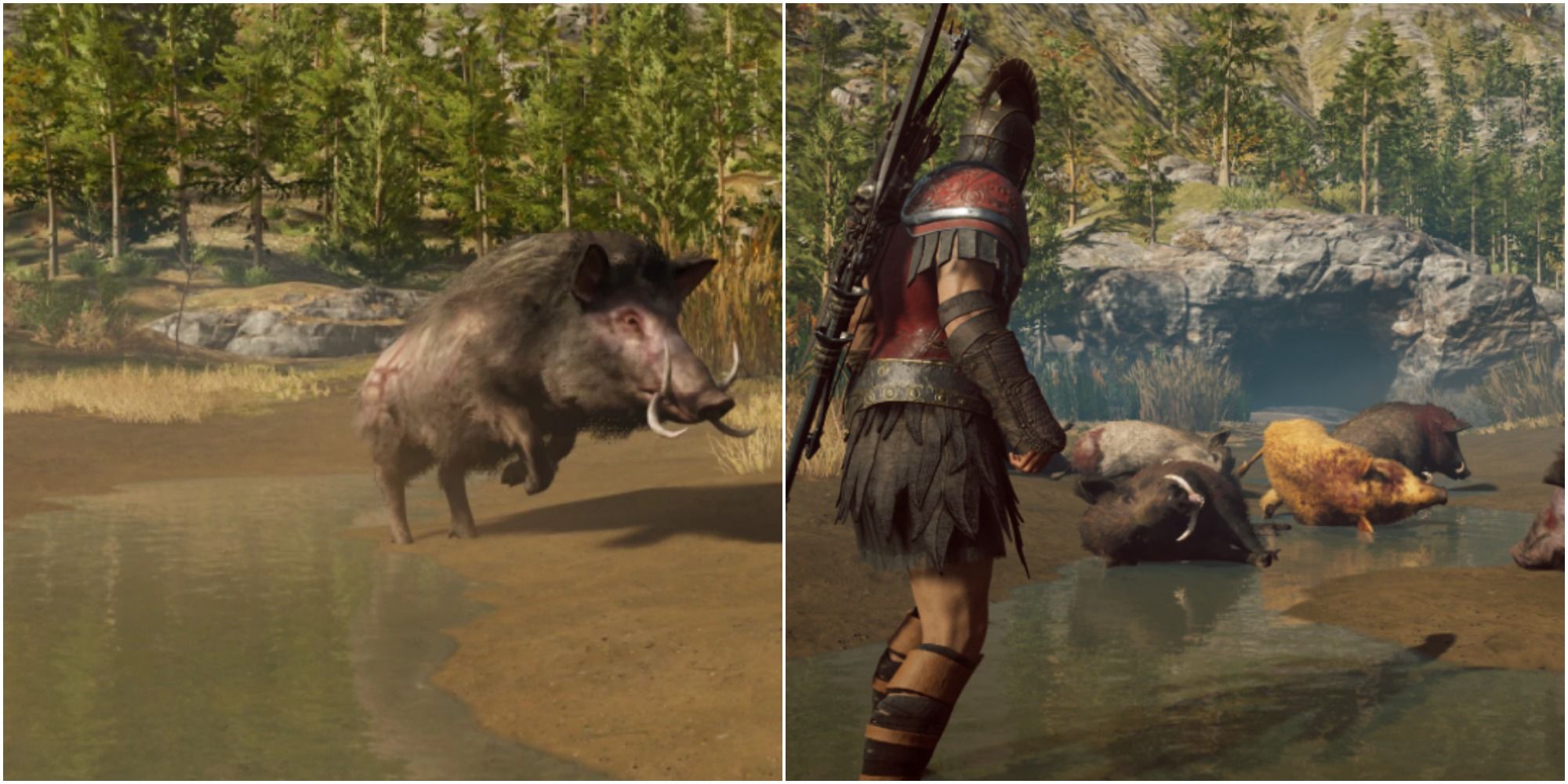 Assassins Creed Odyssey How To Defeat The Kalydonian Boar