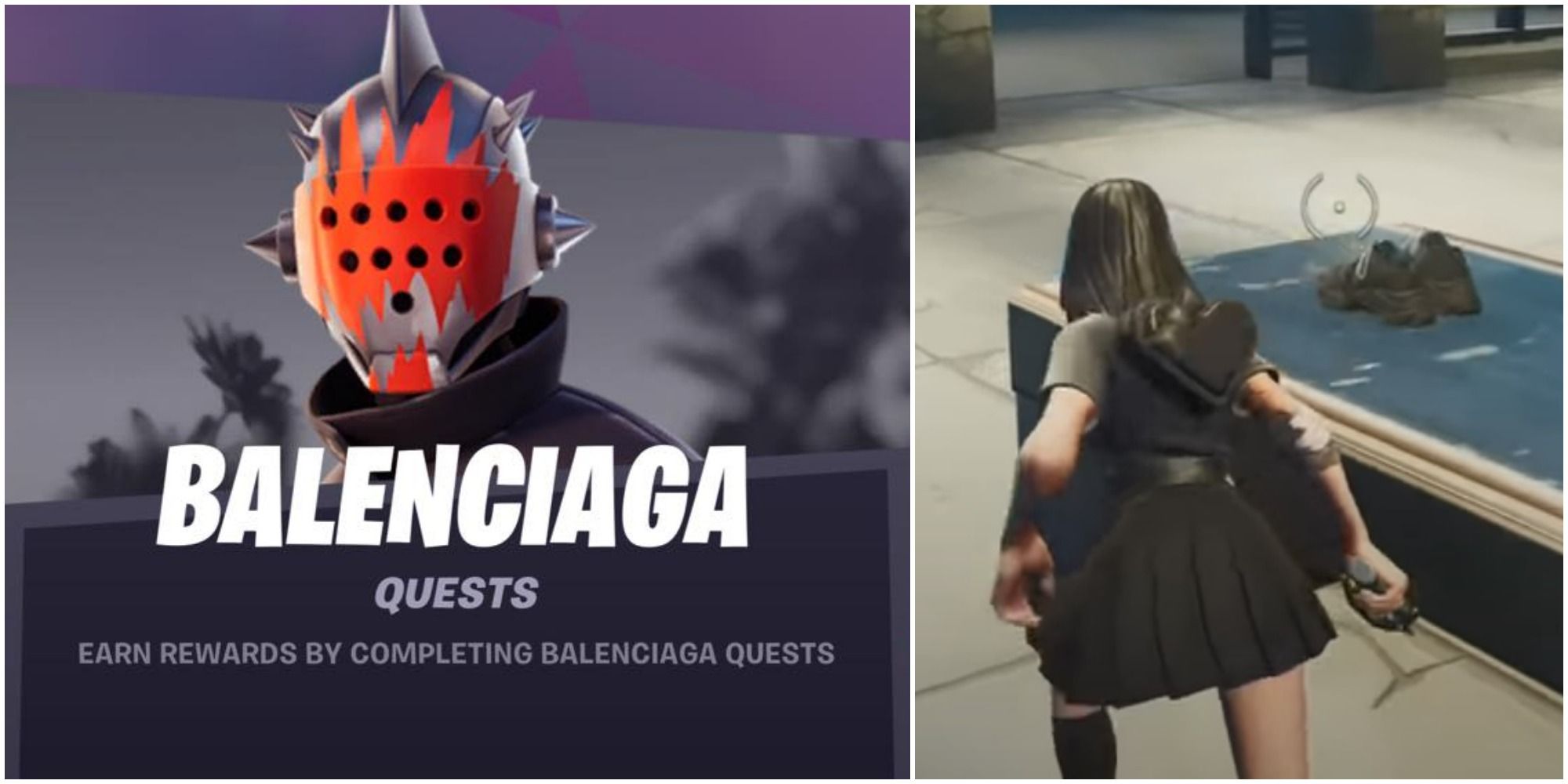 Authentic Balenciaga looks released in video game Fortnite