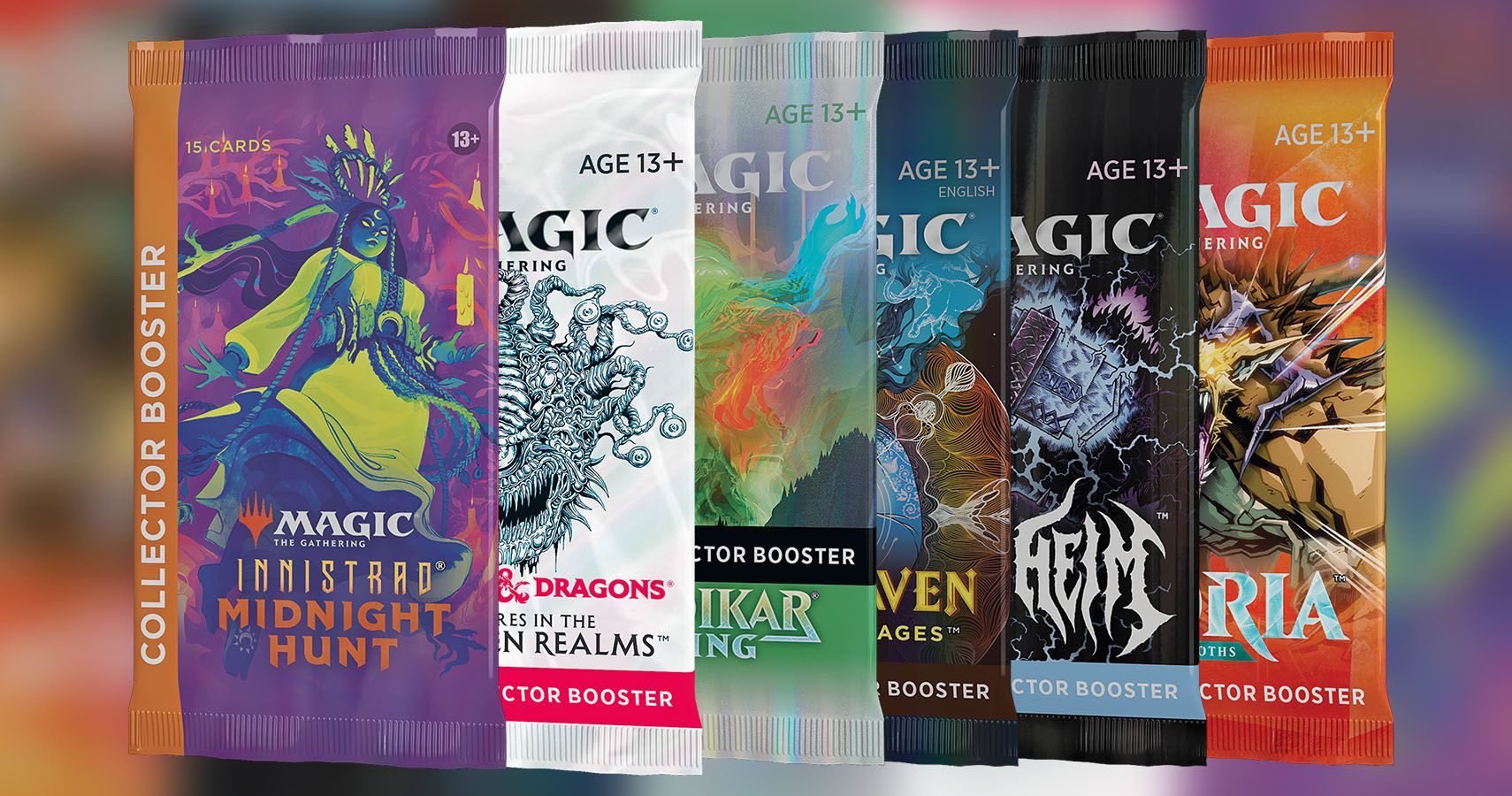 Magic The Gathering Booster Packs Guide Draft Set Theme And Collectors Booster Packs Explained
