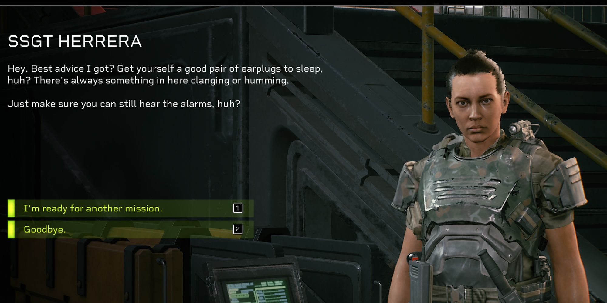 Aliens: Fireteam Elite NPC Not Moving Whilst Dialogue Plays