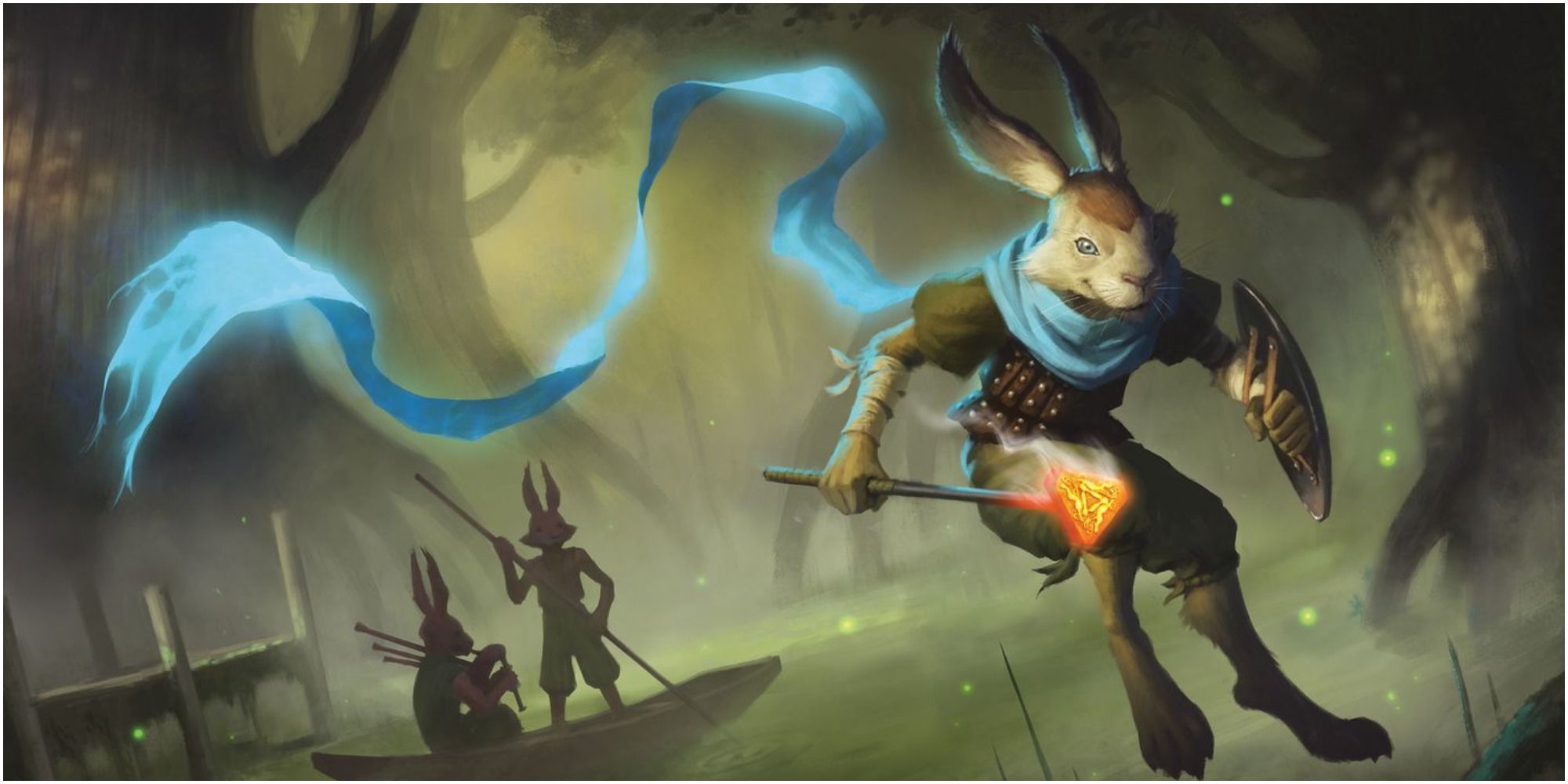 Humanoid Rabits called Harengon from Wild Beyond the Witchlight