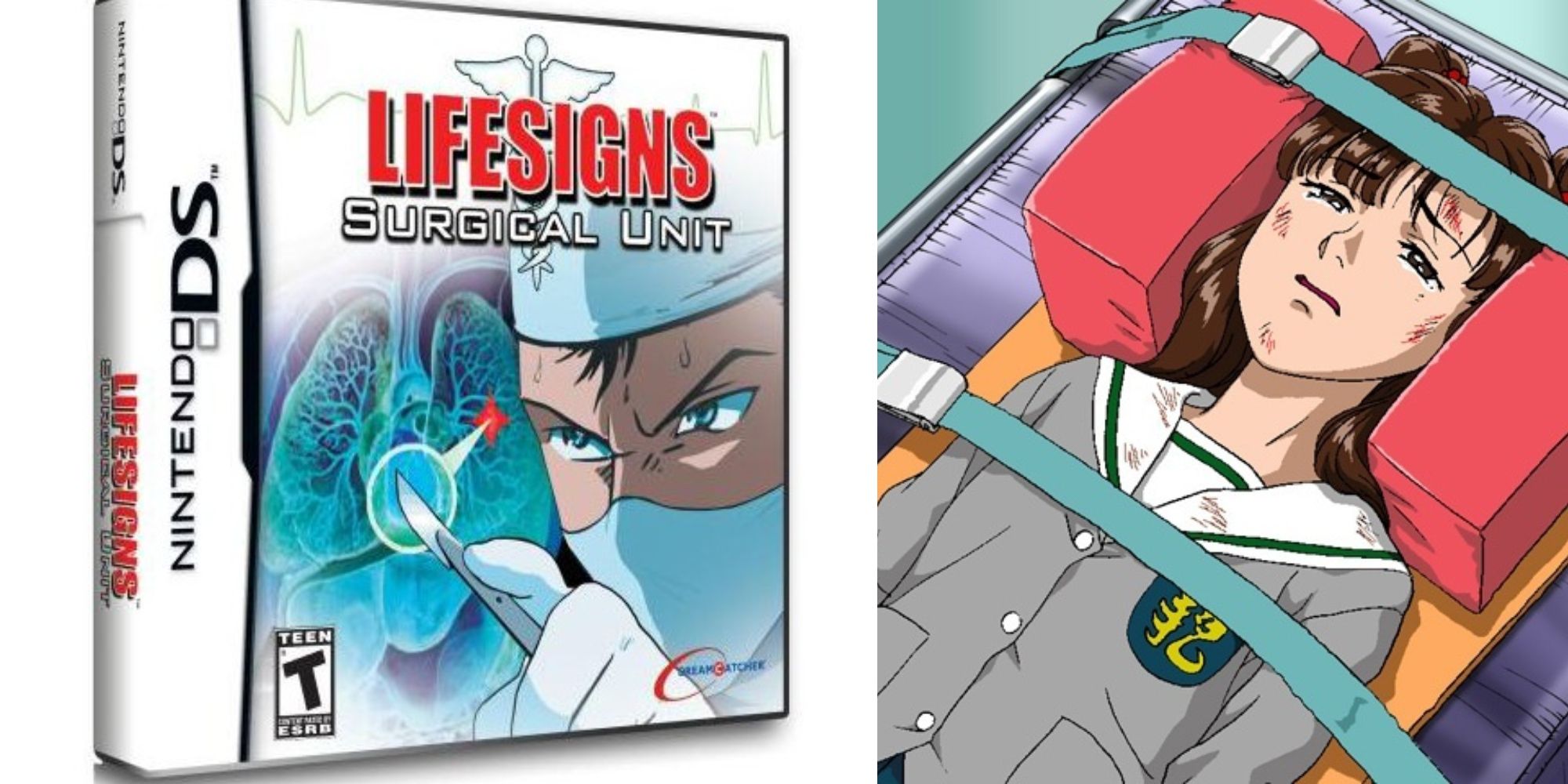 lifesigns surgical unit ds cover and kid on gurney