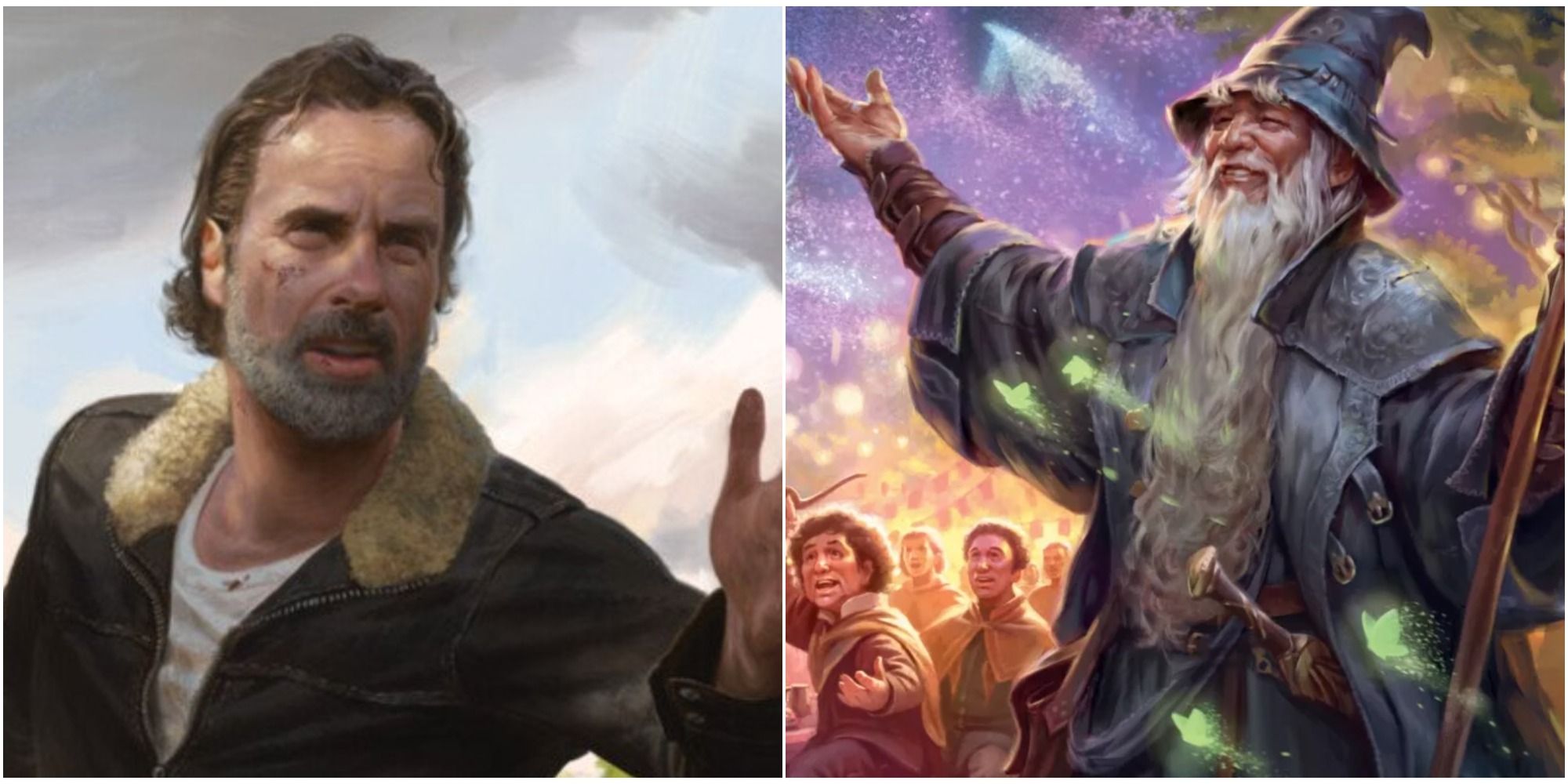 mtg universes beyond feature the walking dead and lord of the rings