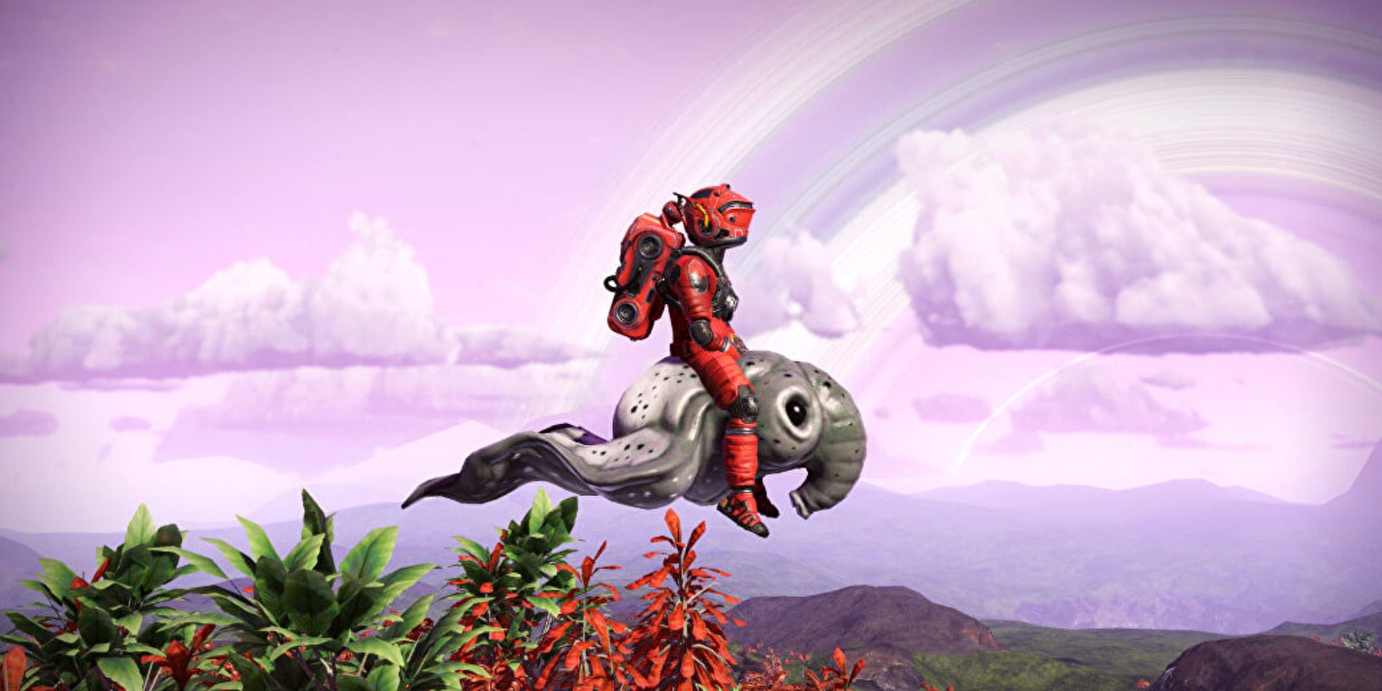 Flying pet No Man's Sky