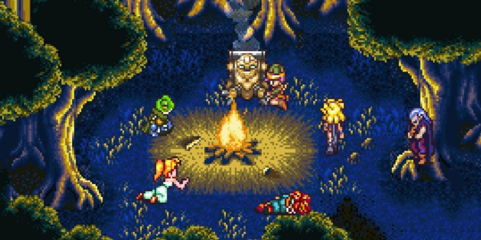 Chrono Trigger campfire