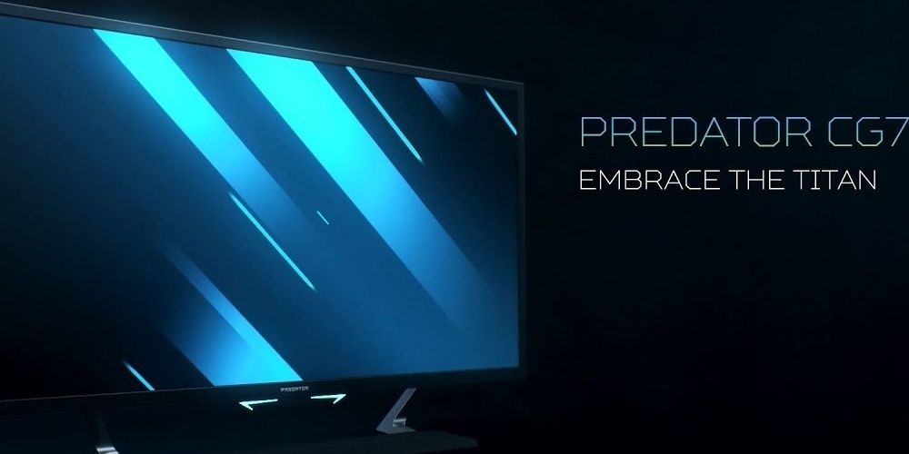 Acer Predator CG7 gaming monitor for Xbox Series X