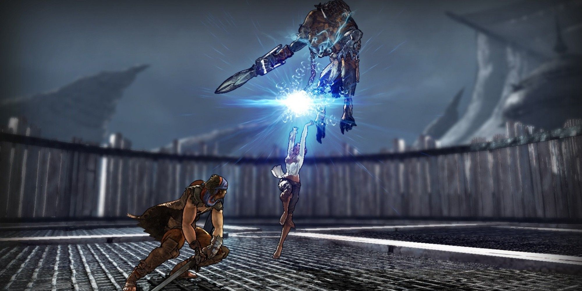 dual combat against the enemy in Prince Of Persia