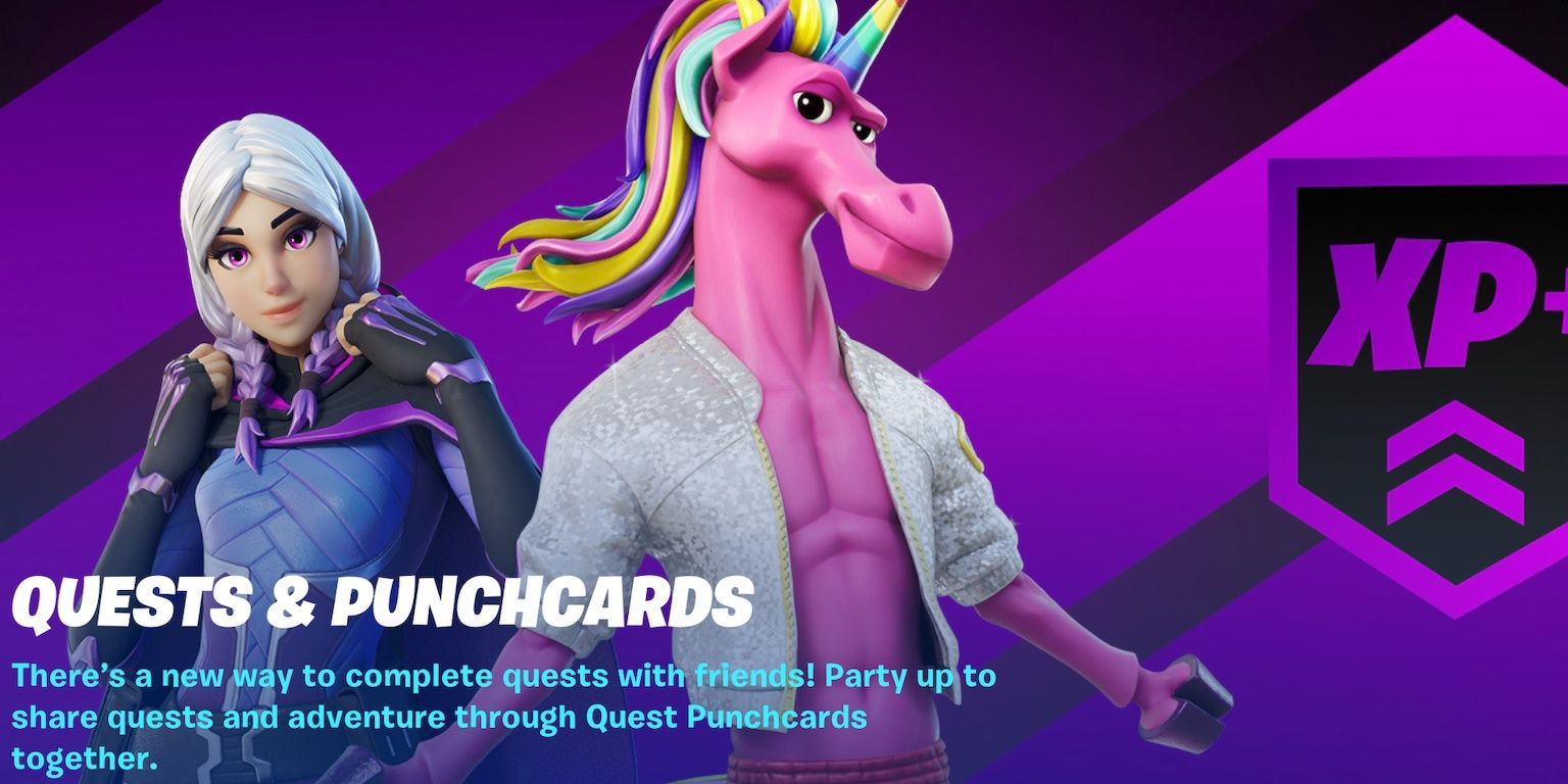 quests and punchcards in fortnite