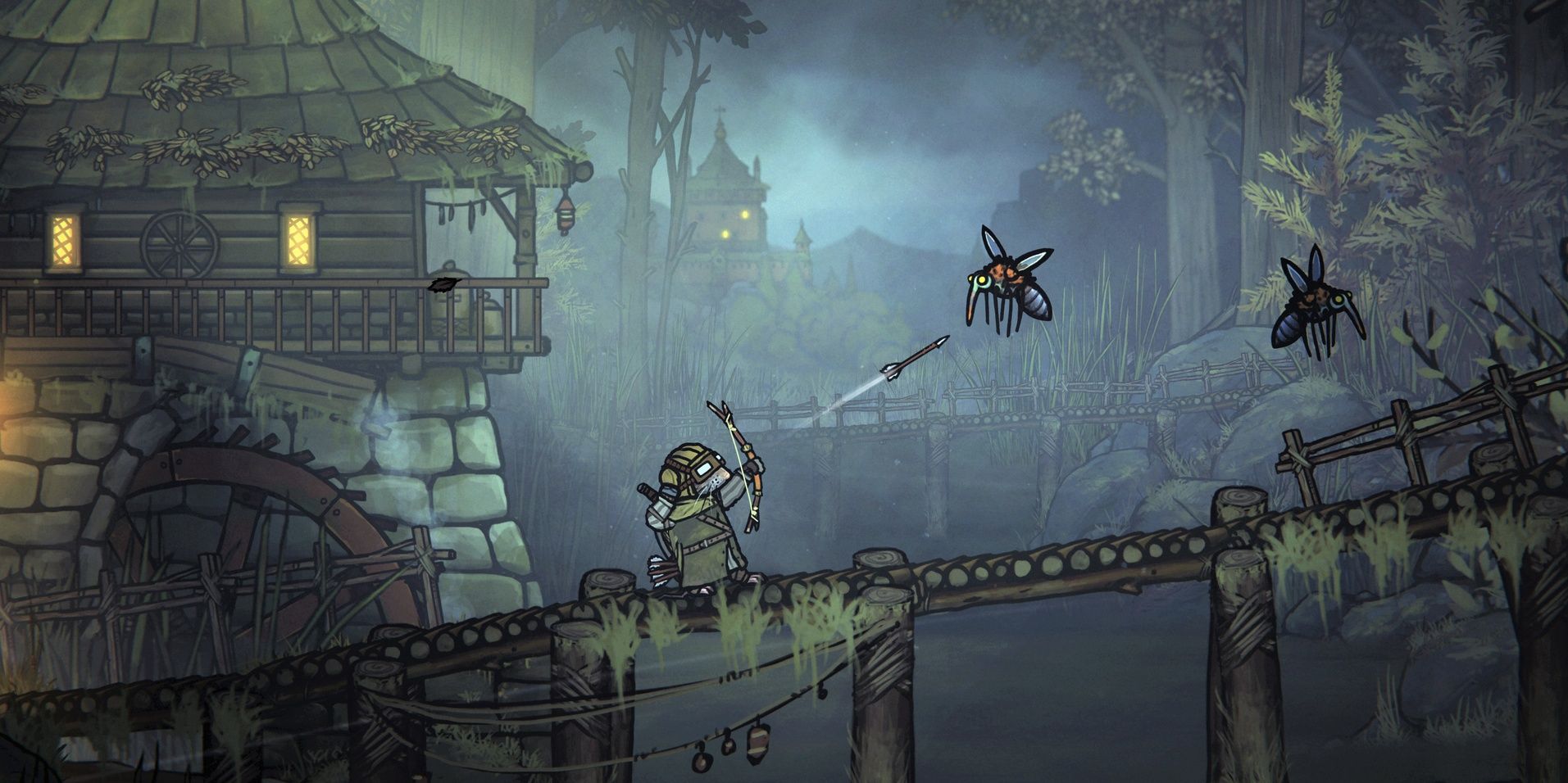 redgi fighting bugs in tails of iron