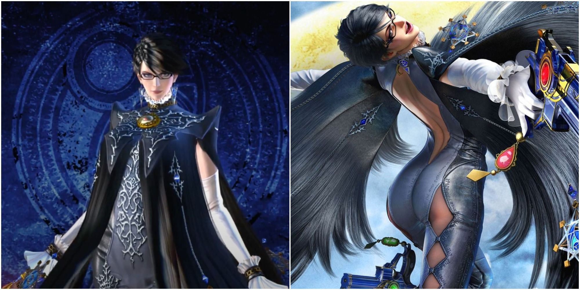Bayonetta 2 default outfit "The Famed Witch"