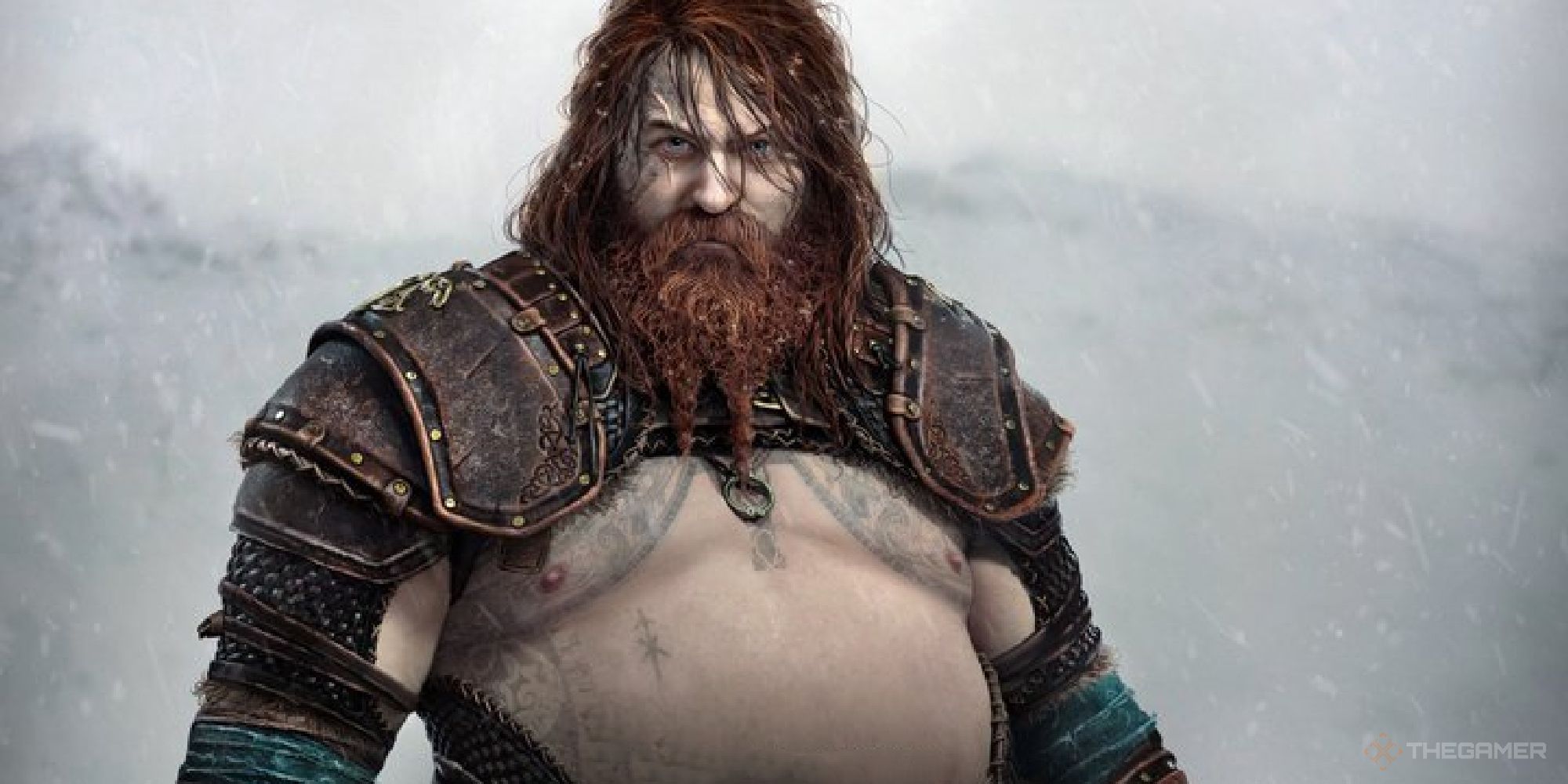 Thor actually looks so intimidating, I really didn't expect it. : r/GodofWar