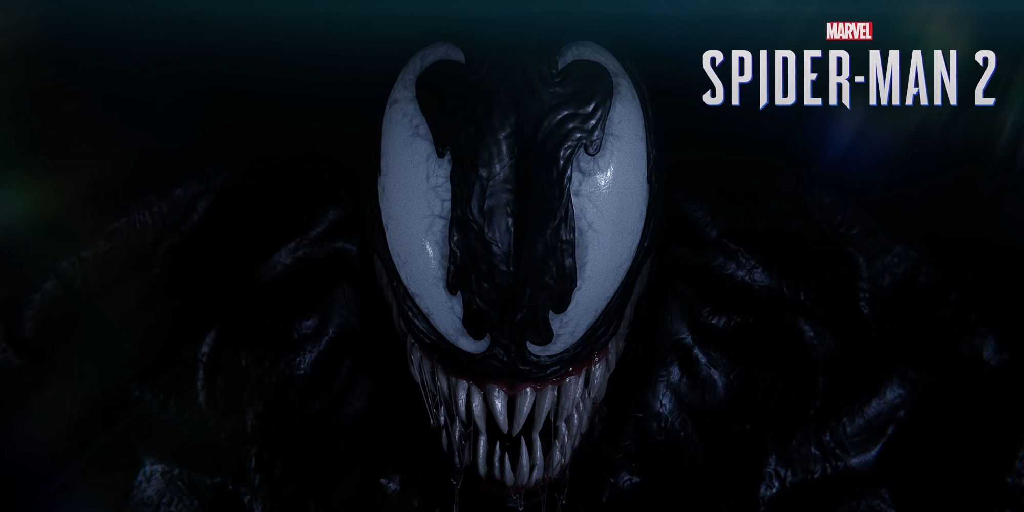Close up on Venom from Spider-Man 2 trailer.