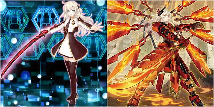 yugioh sky striker raye and kagari