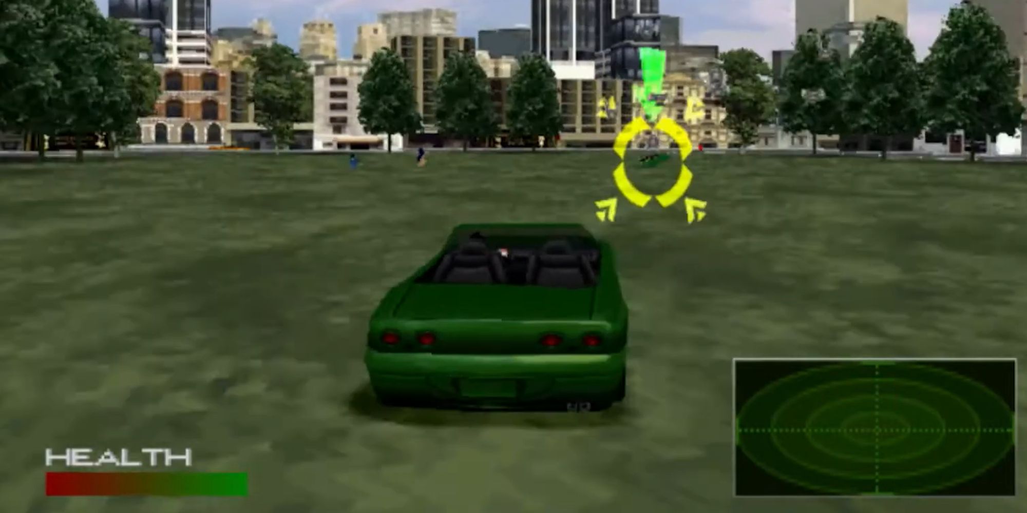 007 Racing Screenshot Of Green Car