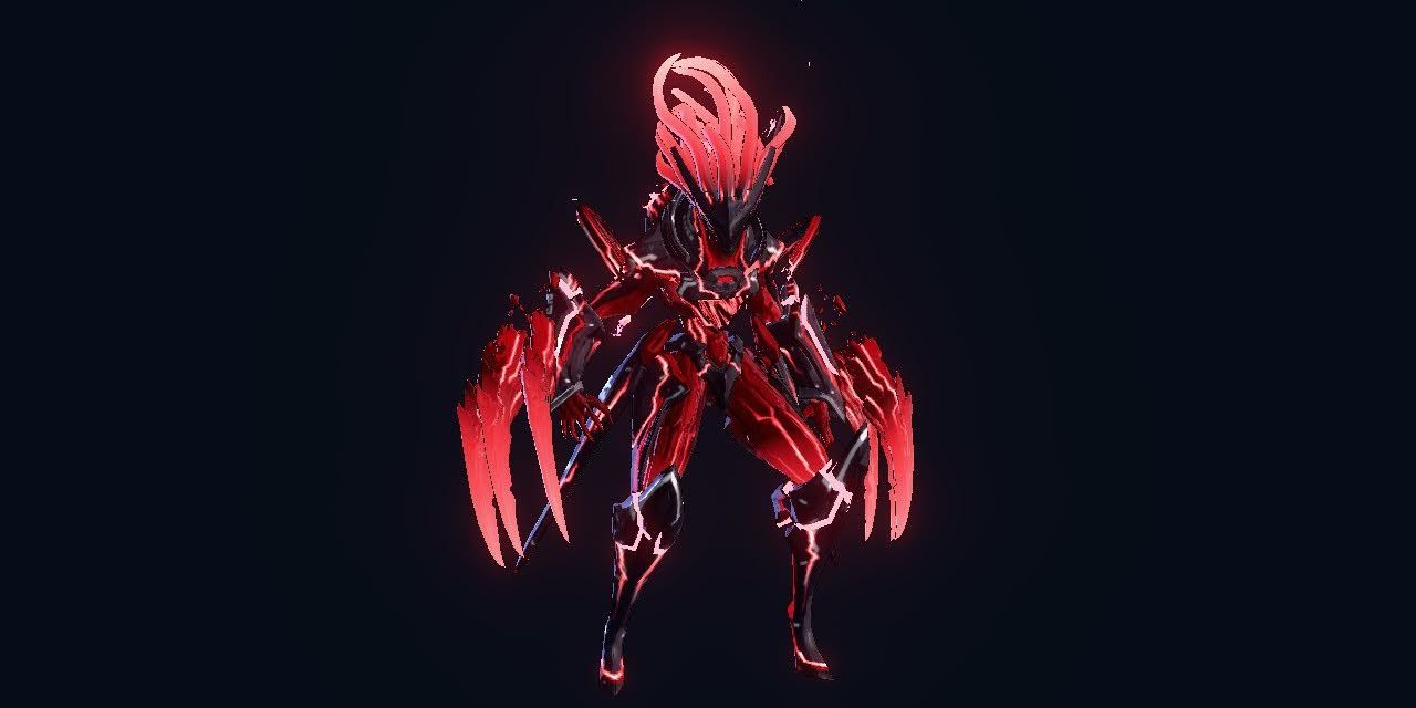 Astral Chain Akira-Legion Fusion against a black background