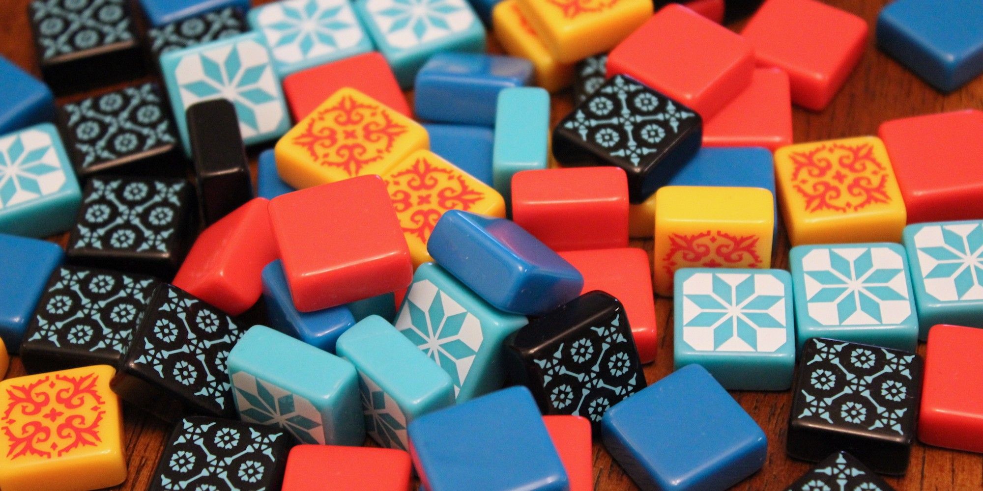 Various Colored Tiles Of Azul