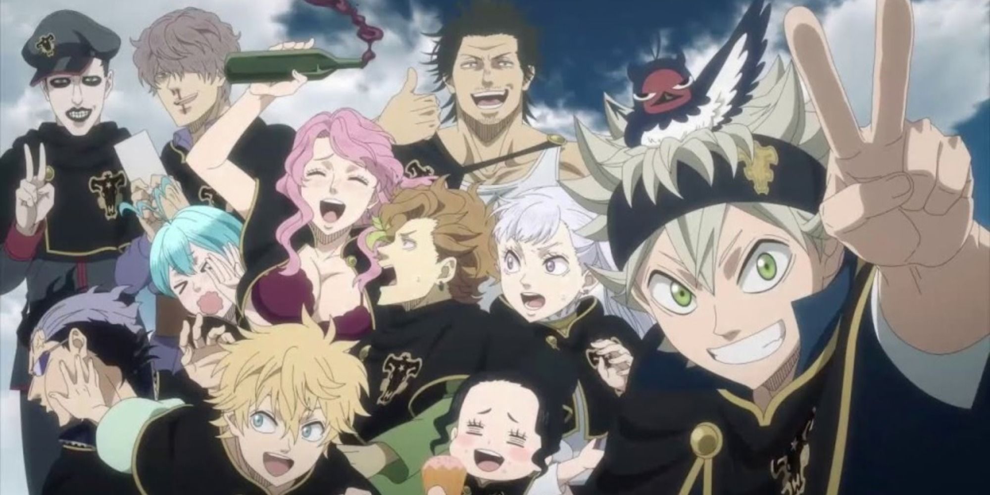 Cover art for the anime Black Clover