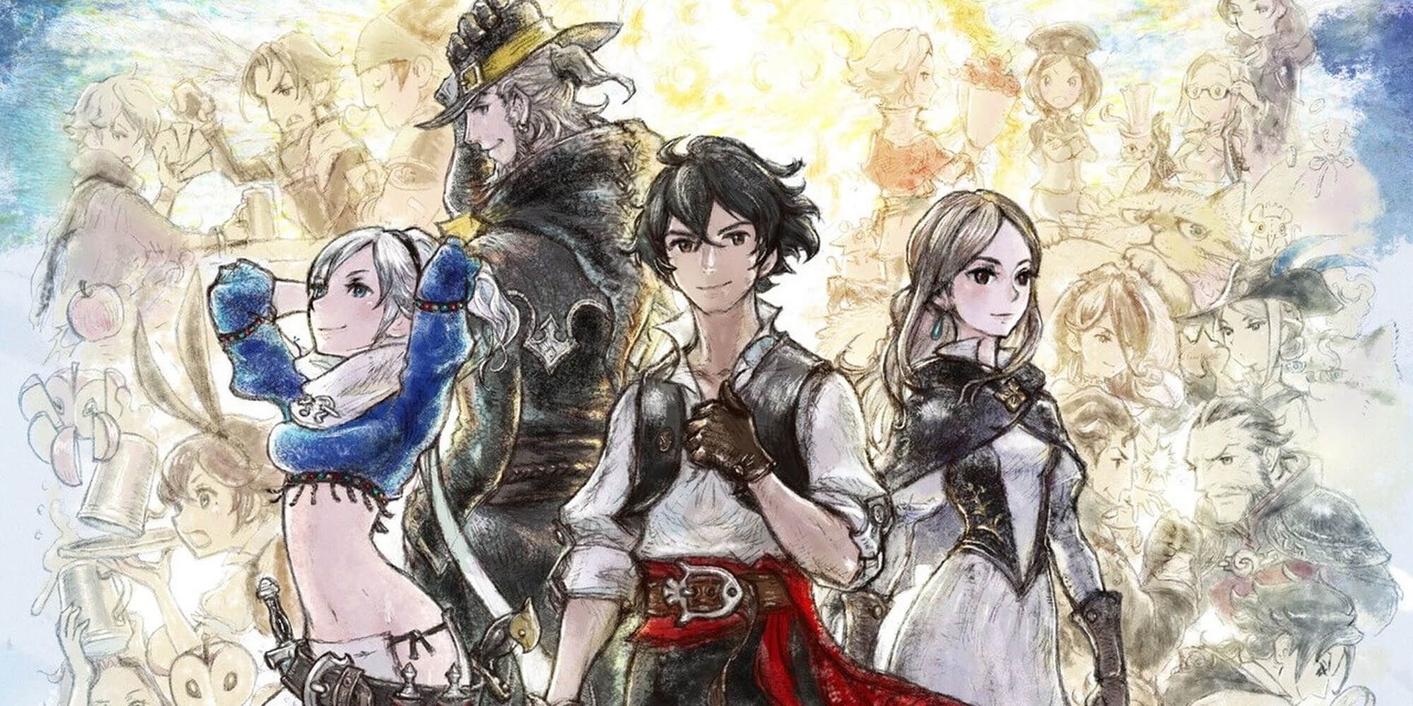 Bravely Default 2 Characters And The Various Job Types