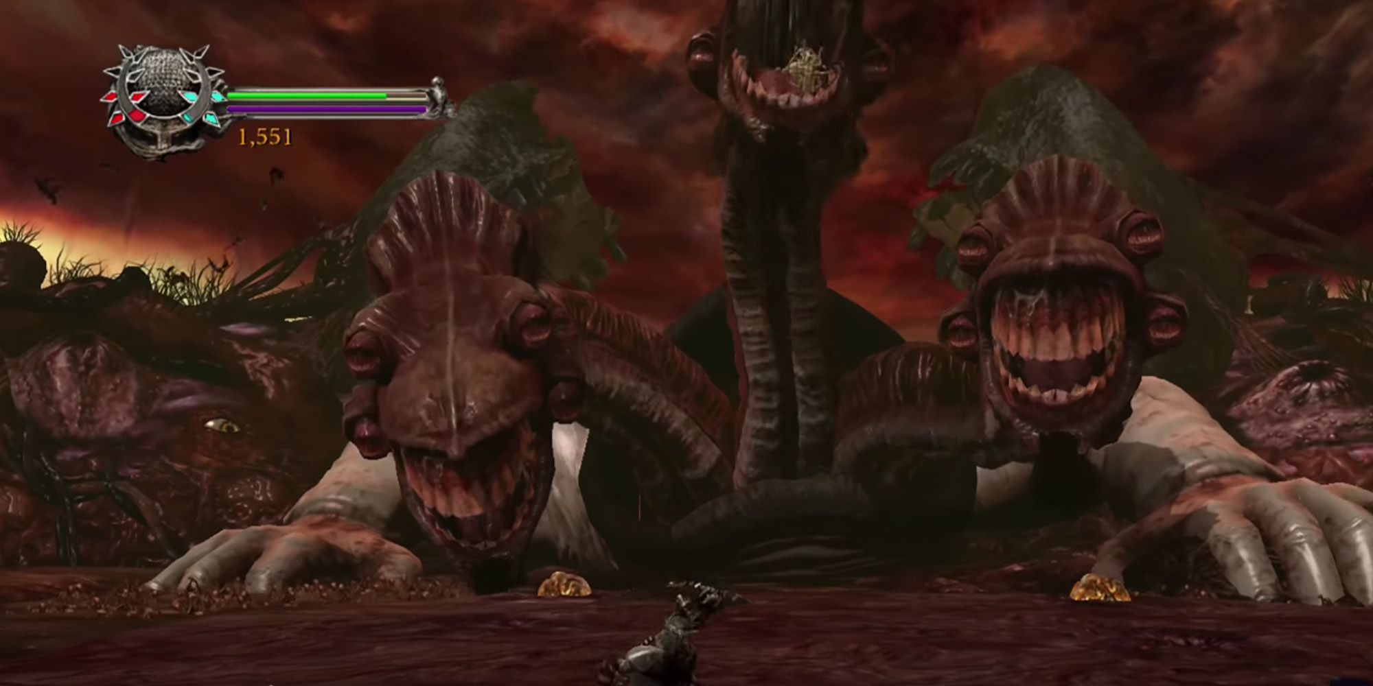 Cerberus boss in Dante's Inferno