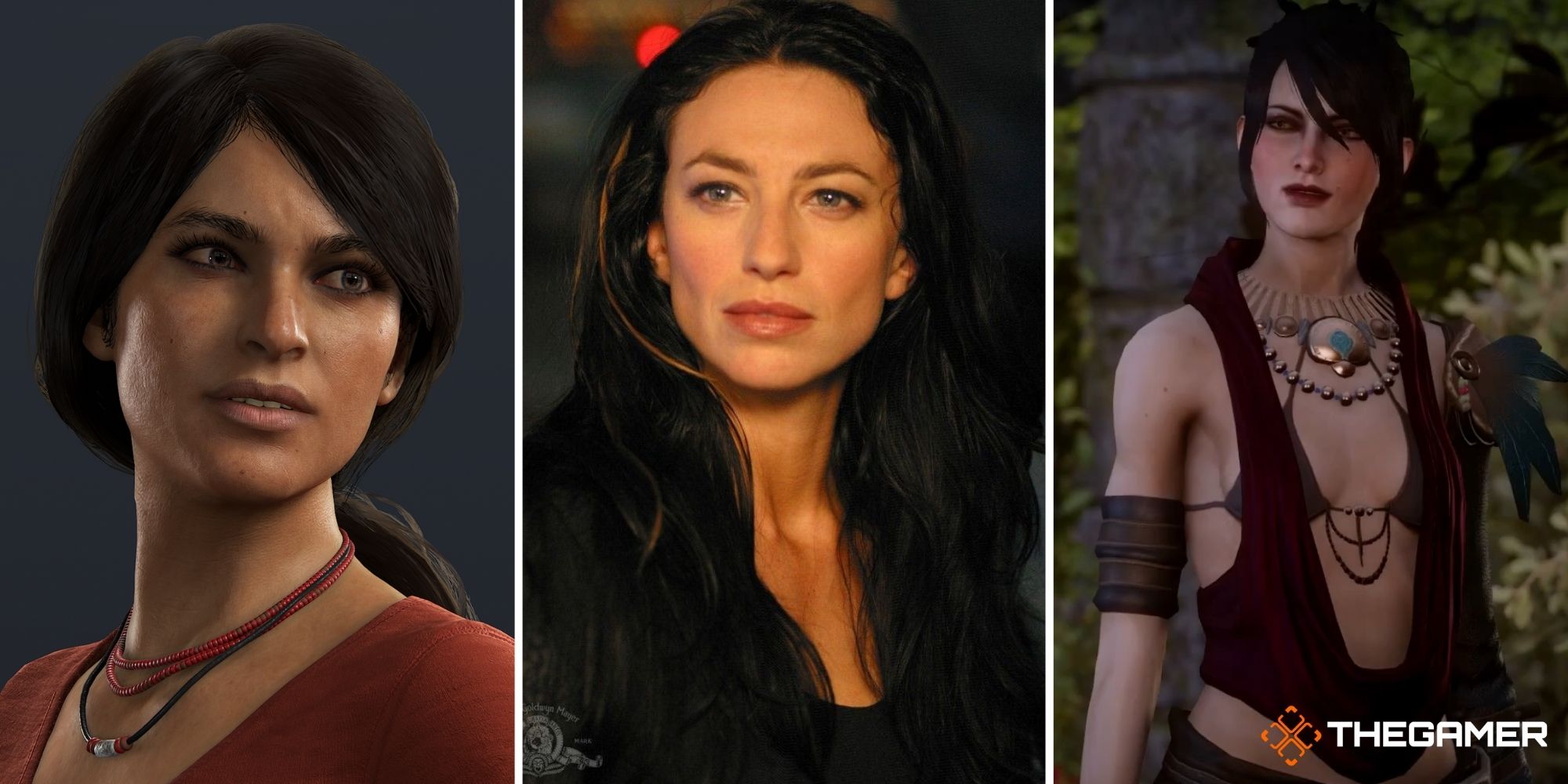 Claudia Black voice actress for roles of Chloe Frazer from Uncharted series and Morrigan from Dragon Age series