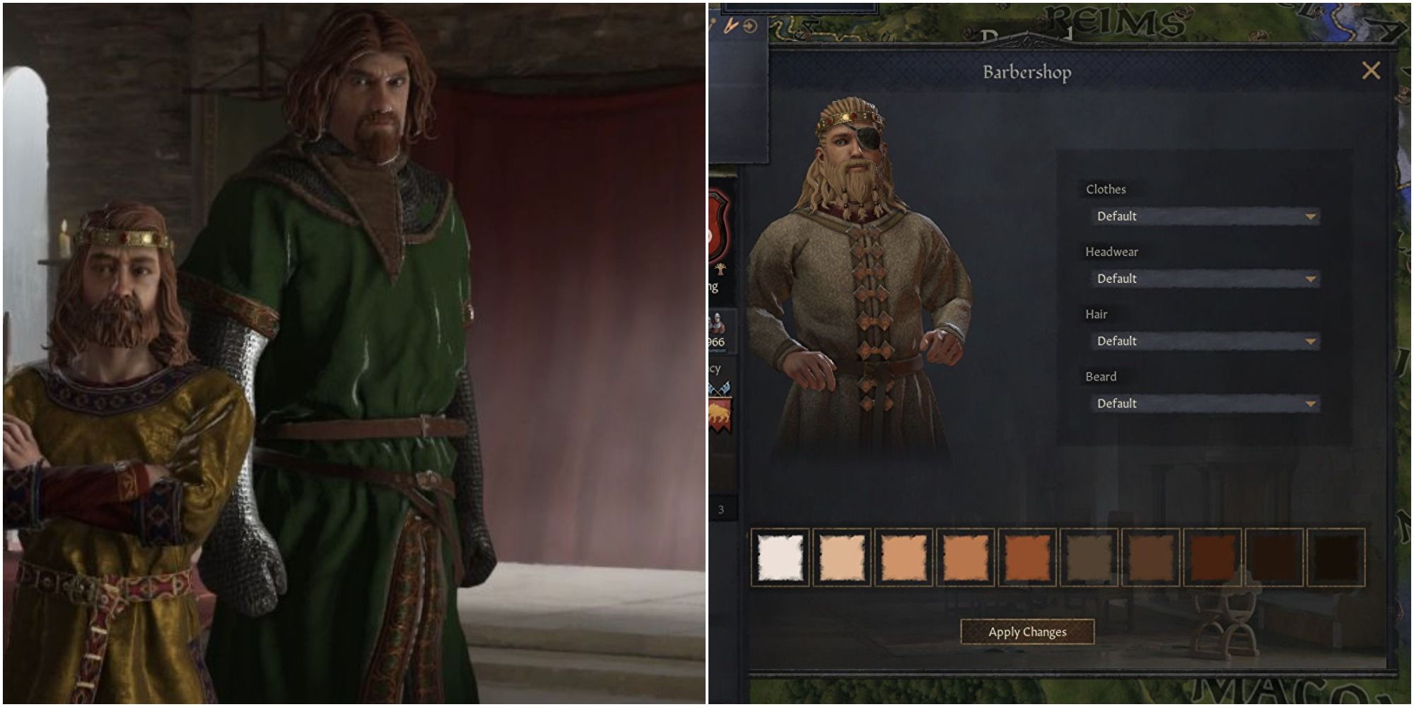 Crusader Kings 3 Armor Barbershop