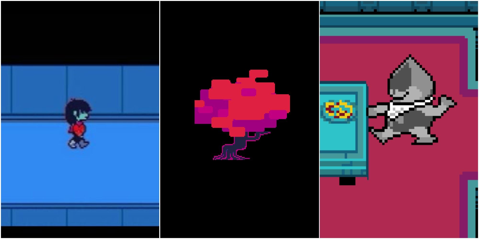 Deltarune Chapter 2 Easter Eggs Featuring the Toby Fox Easter Egg, The Room In-Between, and the Lancer Statue