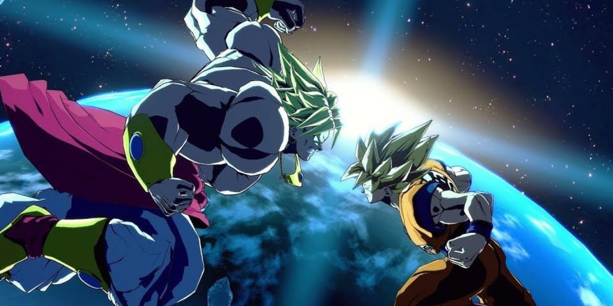 Dragon Ball Fighterz Screenshot Of Goku vs Broly Dramatic Finish