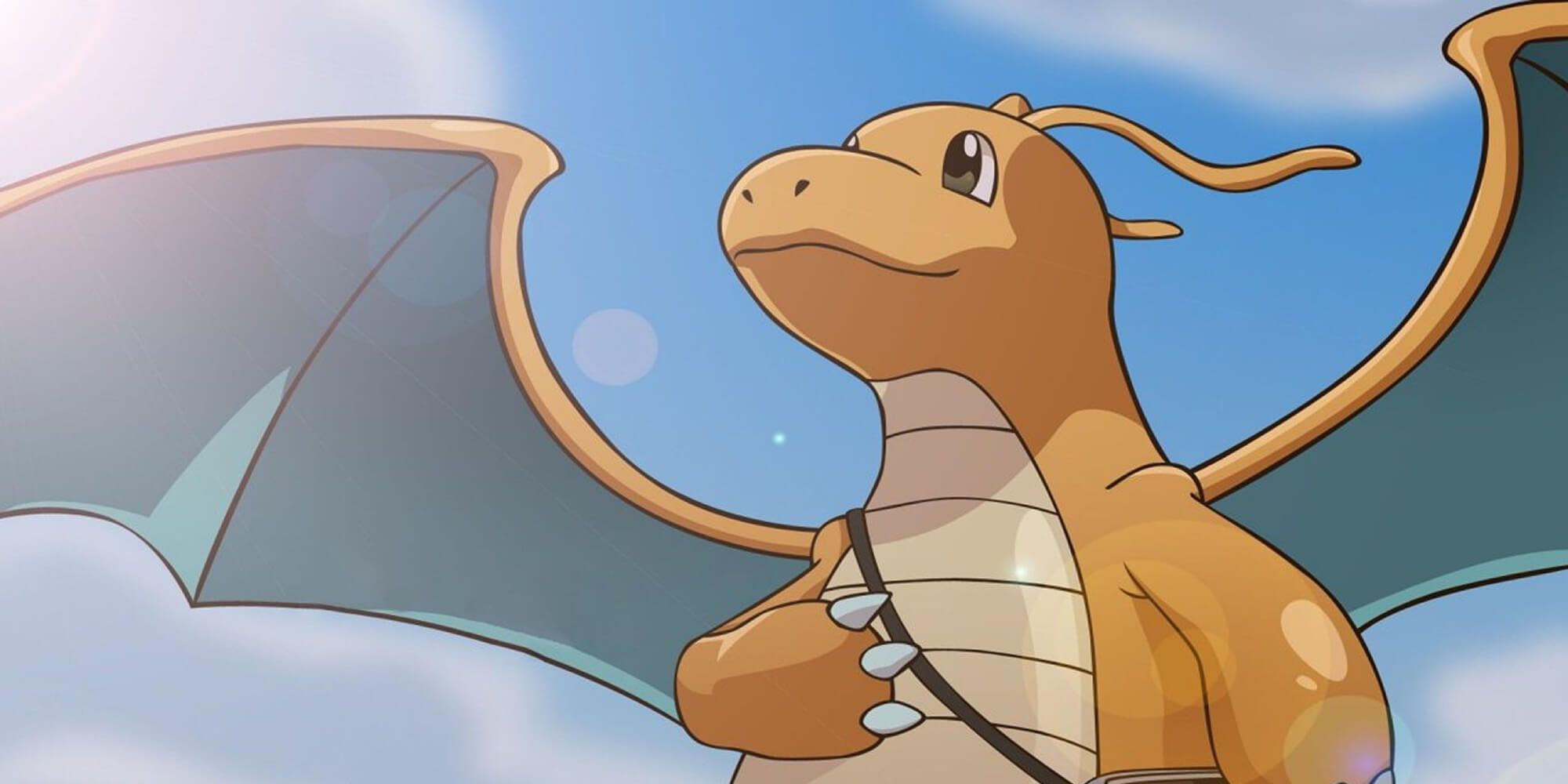 Dragonite Looks Out Into The Distance