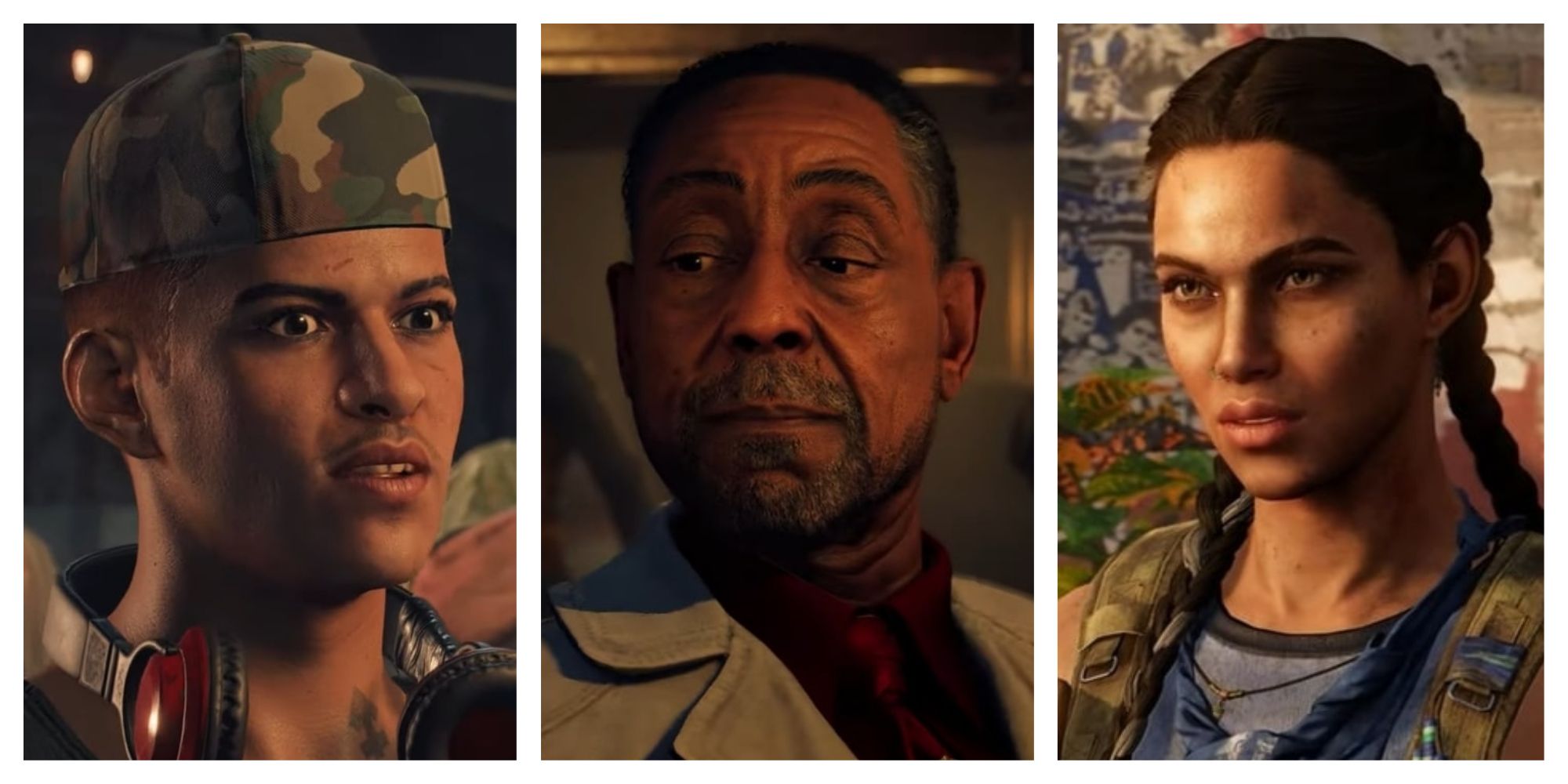 Paolo, Anton, and Clara in Far Cry 6