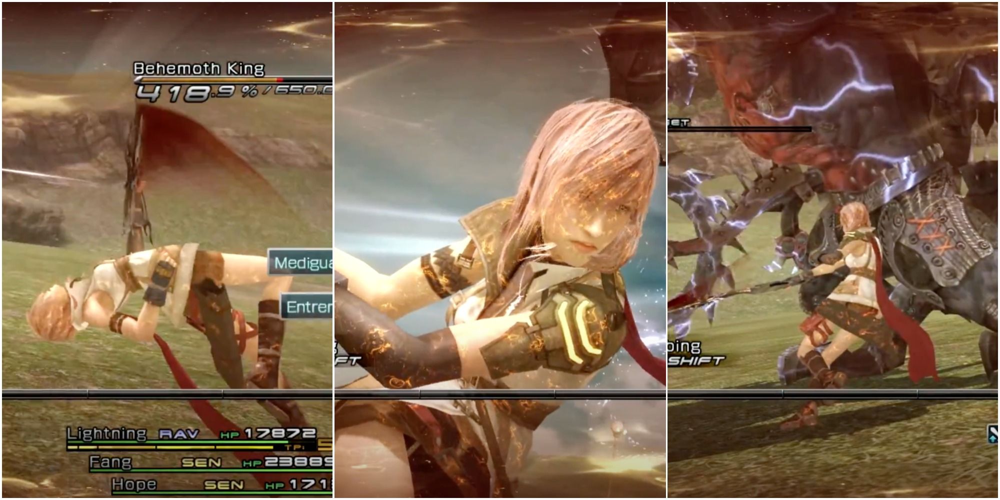 Lightning's Full ATB Skill in Final Fantasy 13 - Army of One