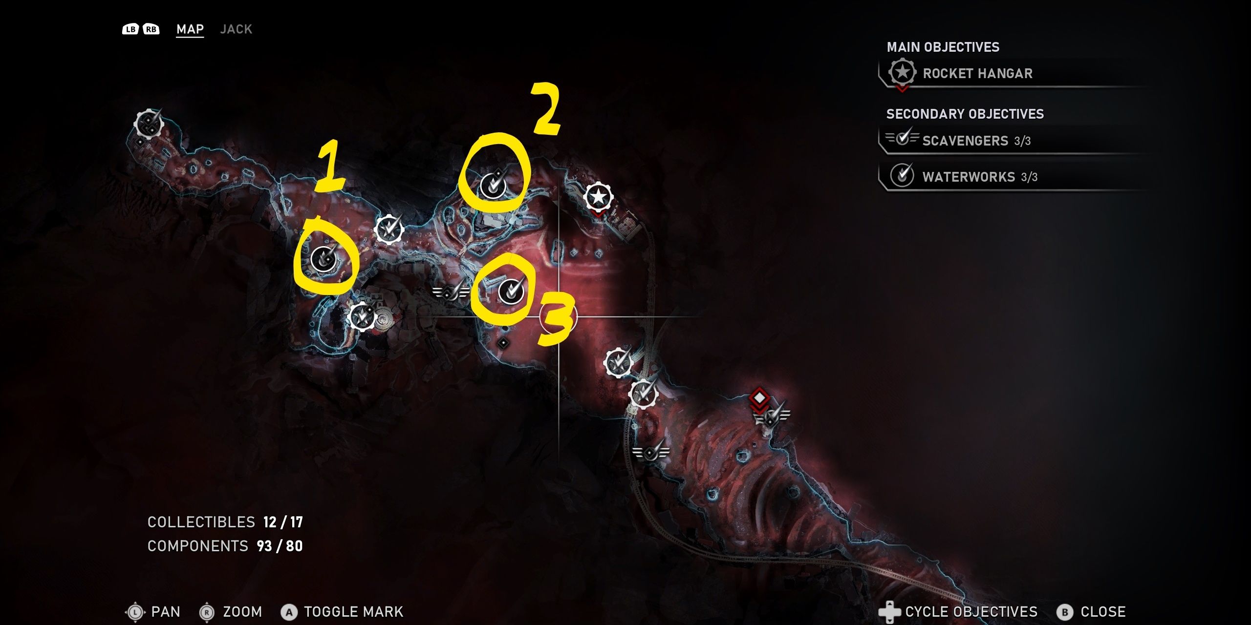 Gears 5 Component Location Guide Act 3