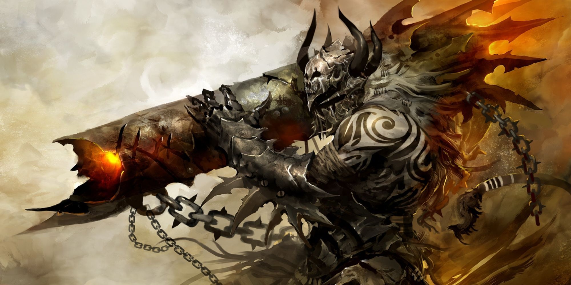Guild Wars 2 - Official Art Of Charr Cannoneer