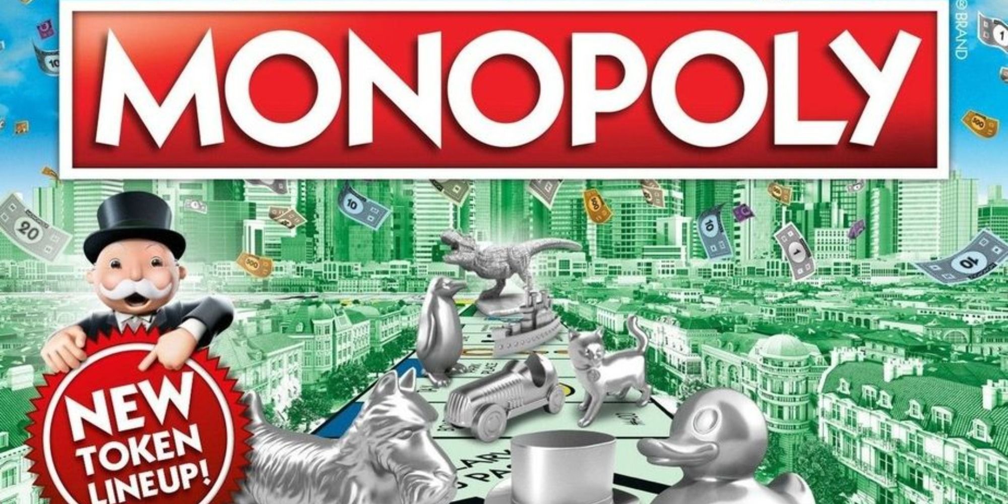 Hasbro Monopoly Current Edition Box Art