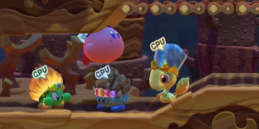Multiple Characters From The Kirby Universe