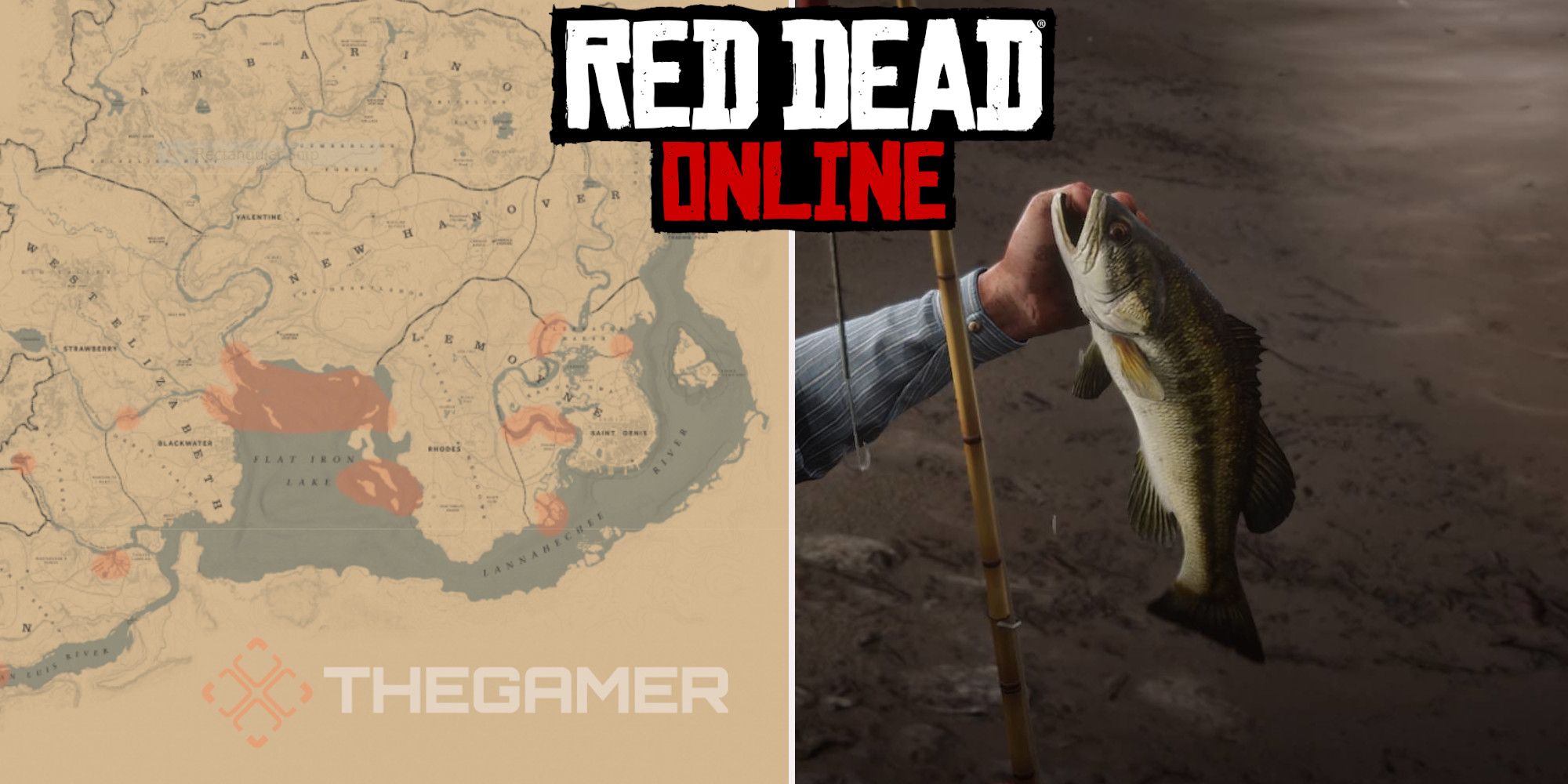 Red Dead Online: Best Large Mouth Bass Fishing Locations