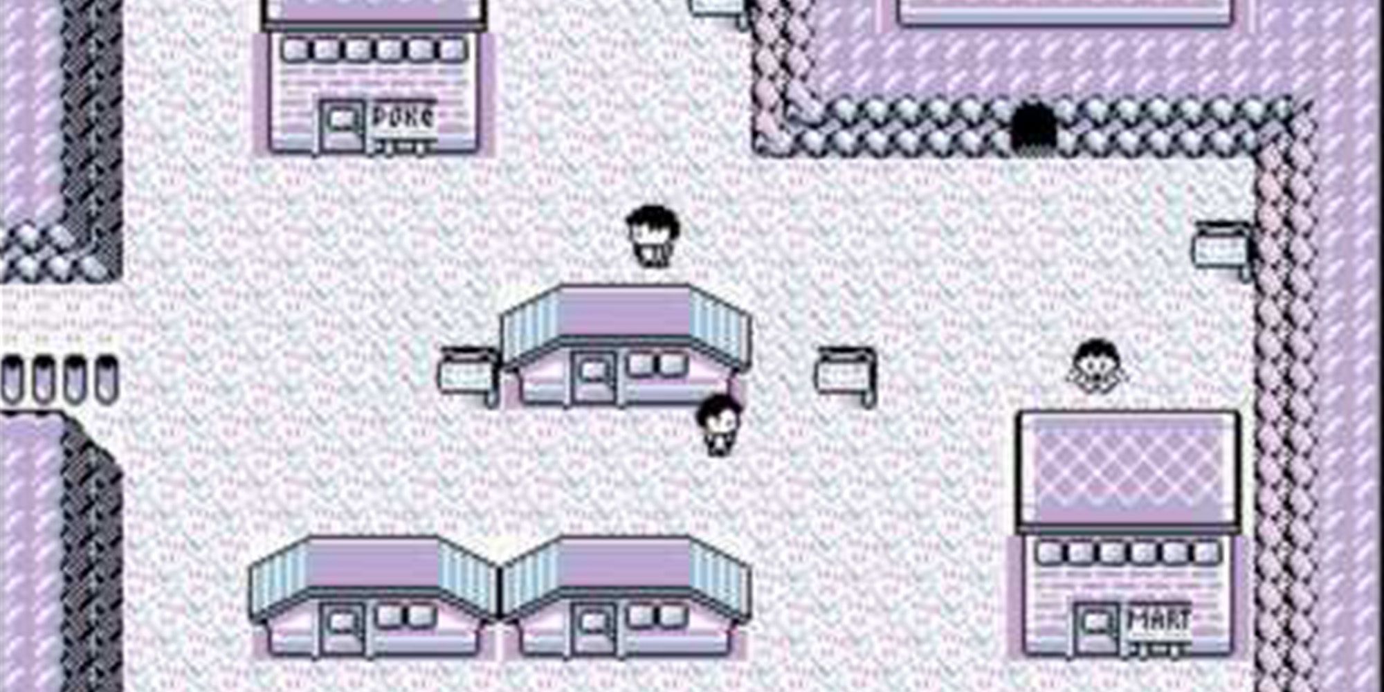 Lavender Town from Pokémon Red & Blue.