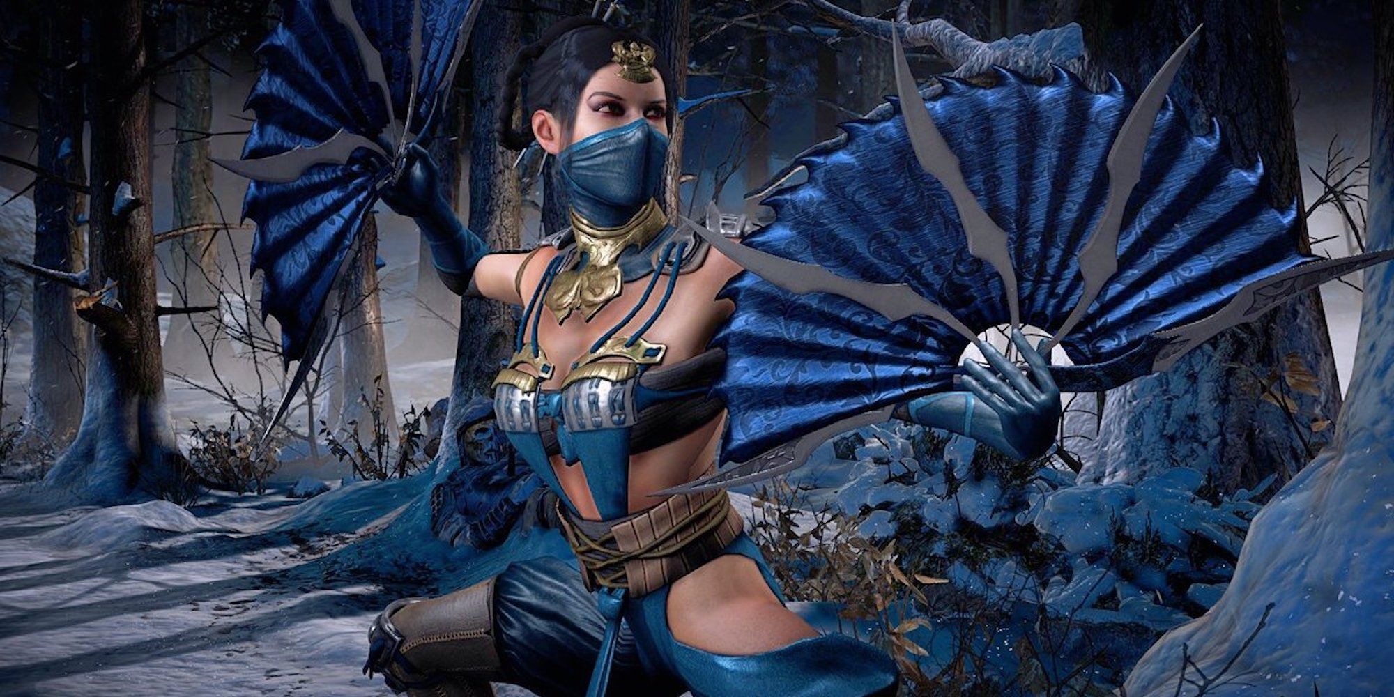 MKX kitana with fans
