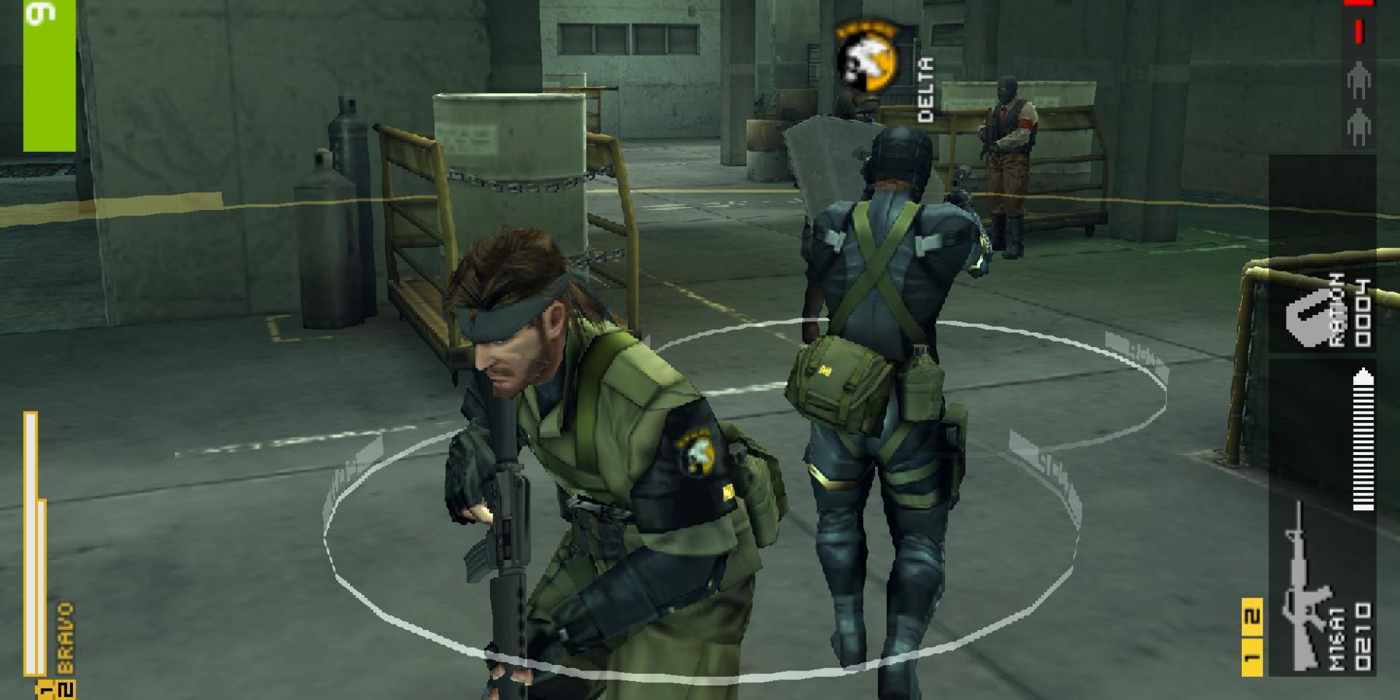 Metal Gear Solid Peace Walker Screenshot of Cooperative Play