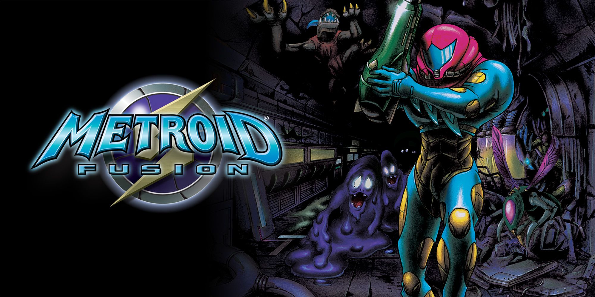 Metroid Fusion Artwork of Samus
