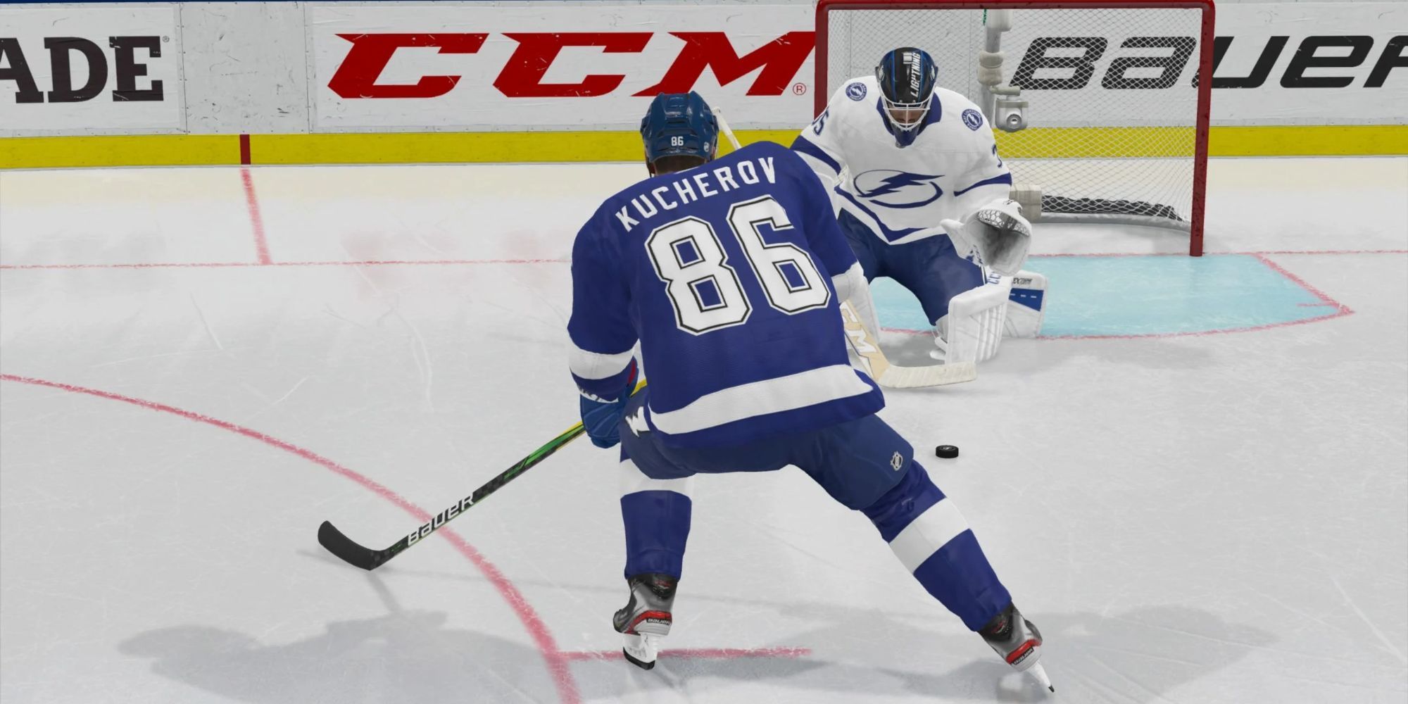 Nikita Kucherov NHL 22 screenshot Tampa Bay Lightning Hockey
