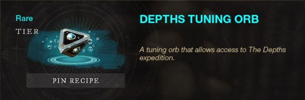 New World Depths Tuning Orb Alt