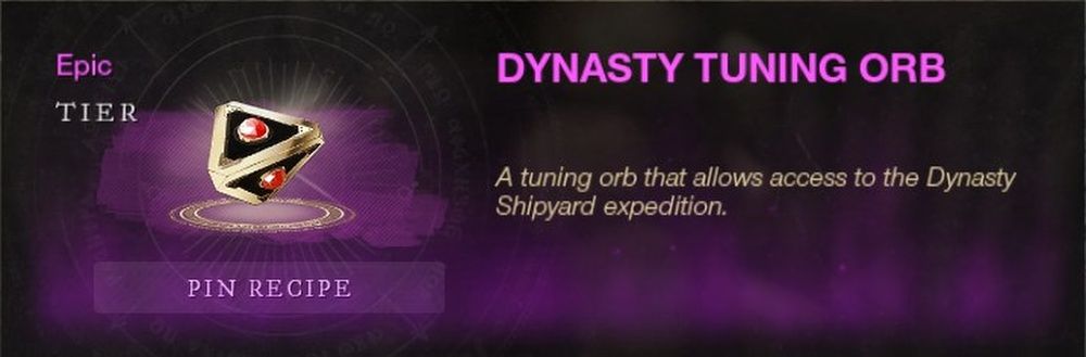 New World Dynasty Tuning Orb Alt